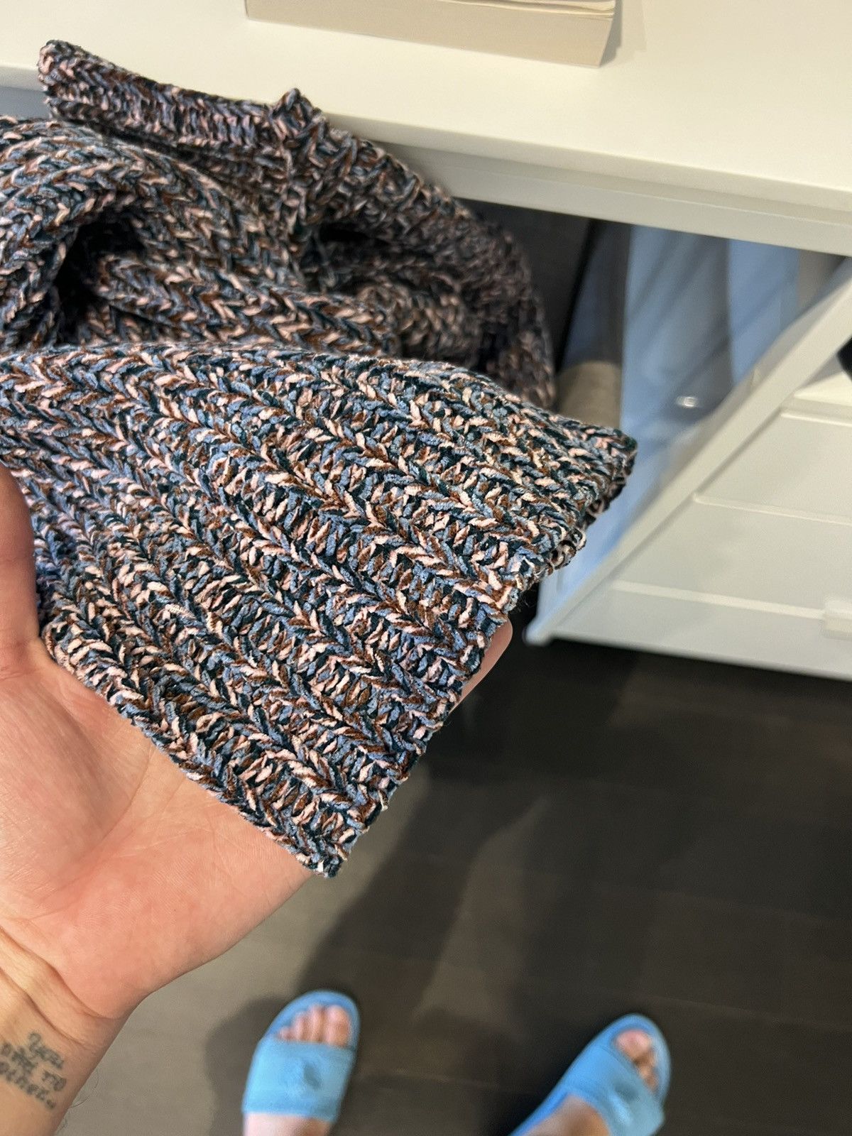 Marni Chenille mix color cardigan