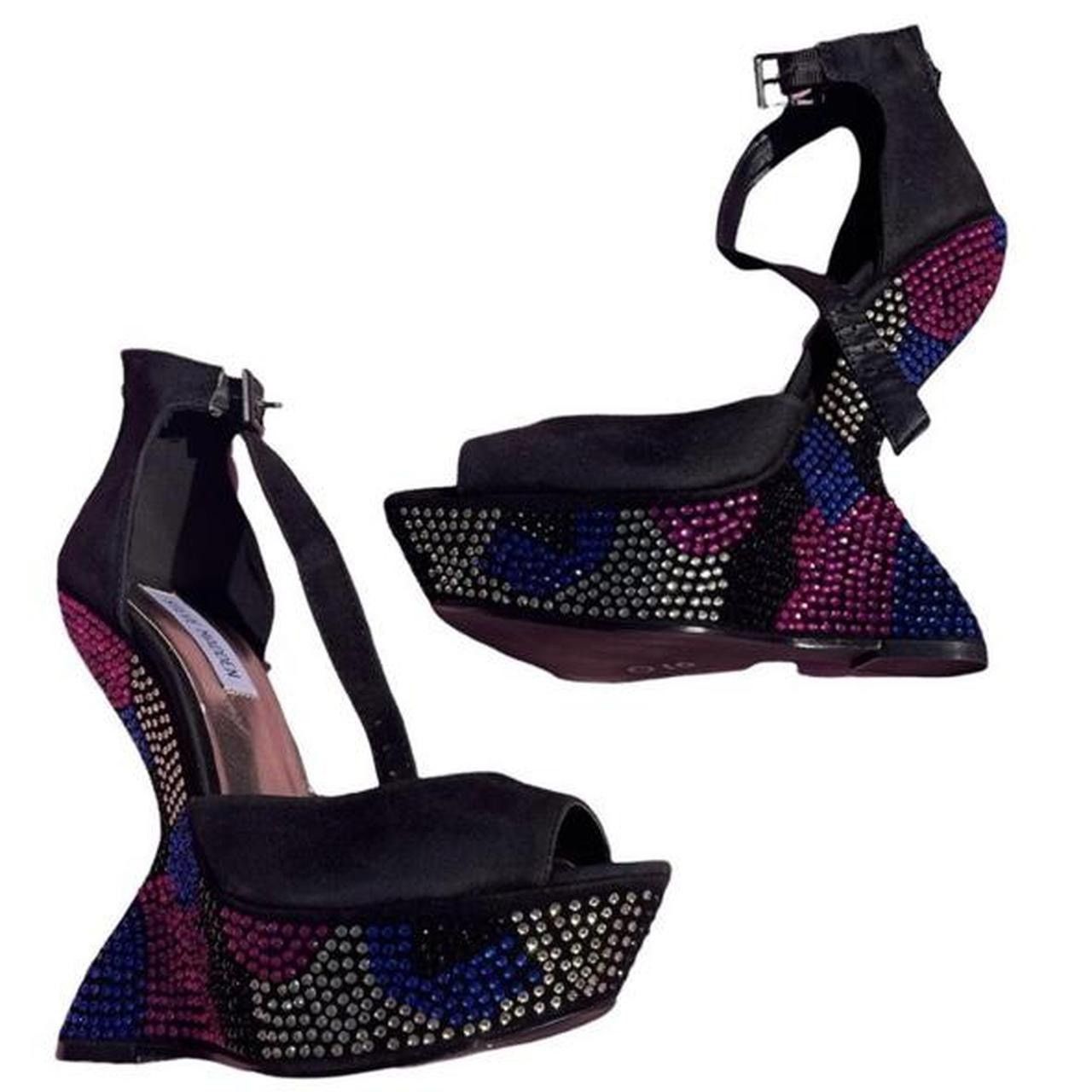 Steve Madden Steve Madden Inverted Bedazzled Heels | Grailed