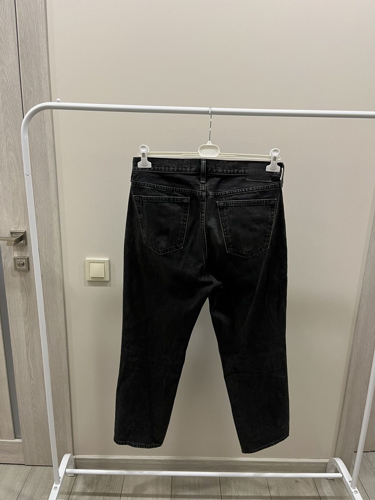 Abercrombie & Fitch Abercrombie & Fitch Black Jeans Size US 31 - 4 Thumbnail