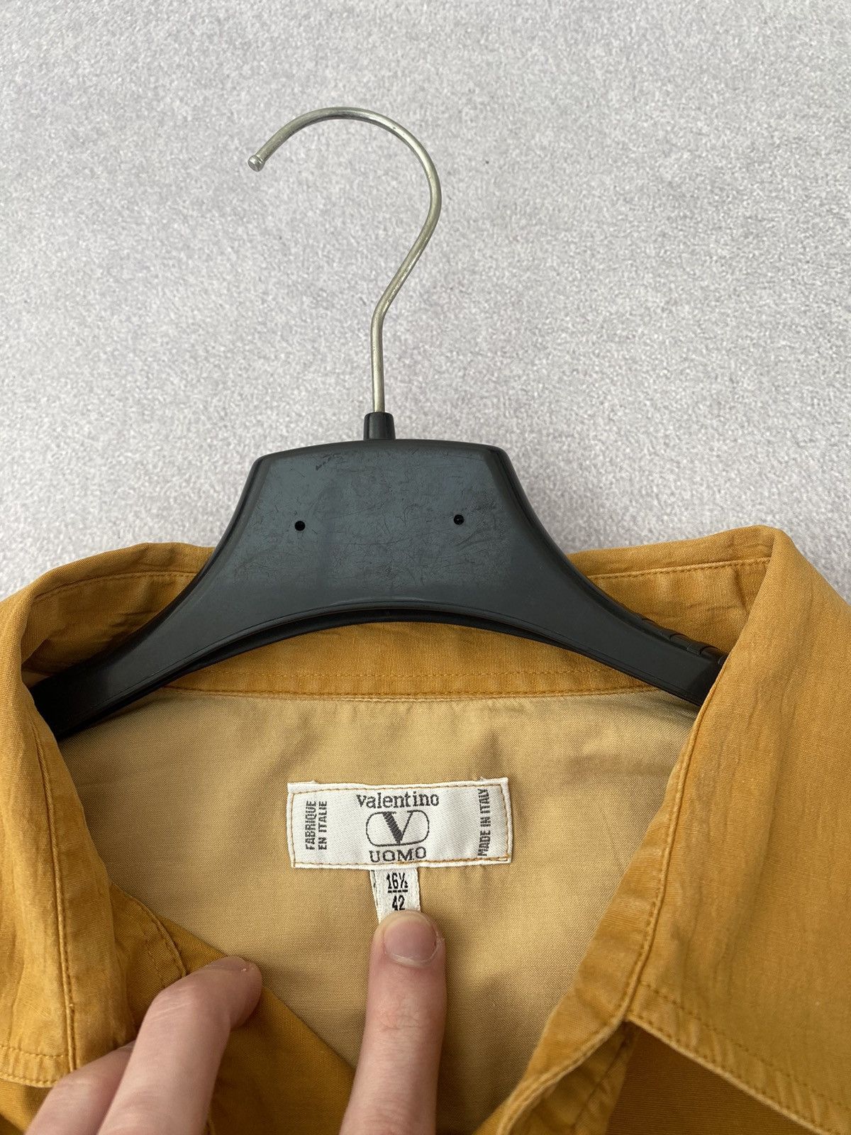 Designer × Valentino × Vintage Vintage Valentino Uomo Button Up Shirt Size US M / EU 48-50 / 2 - 6 Thumbnail