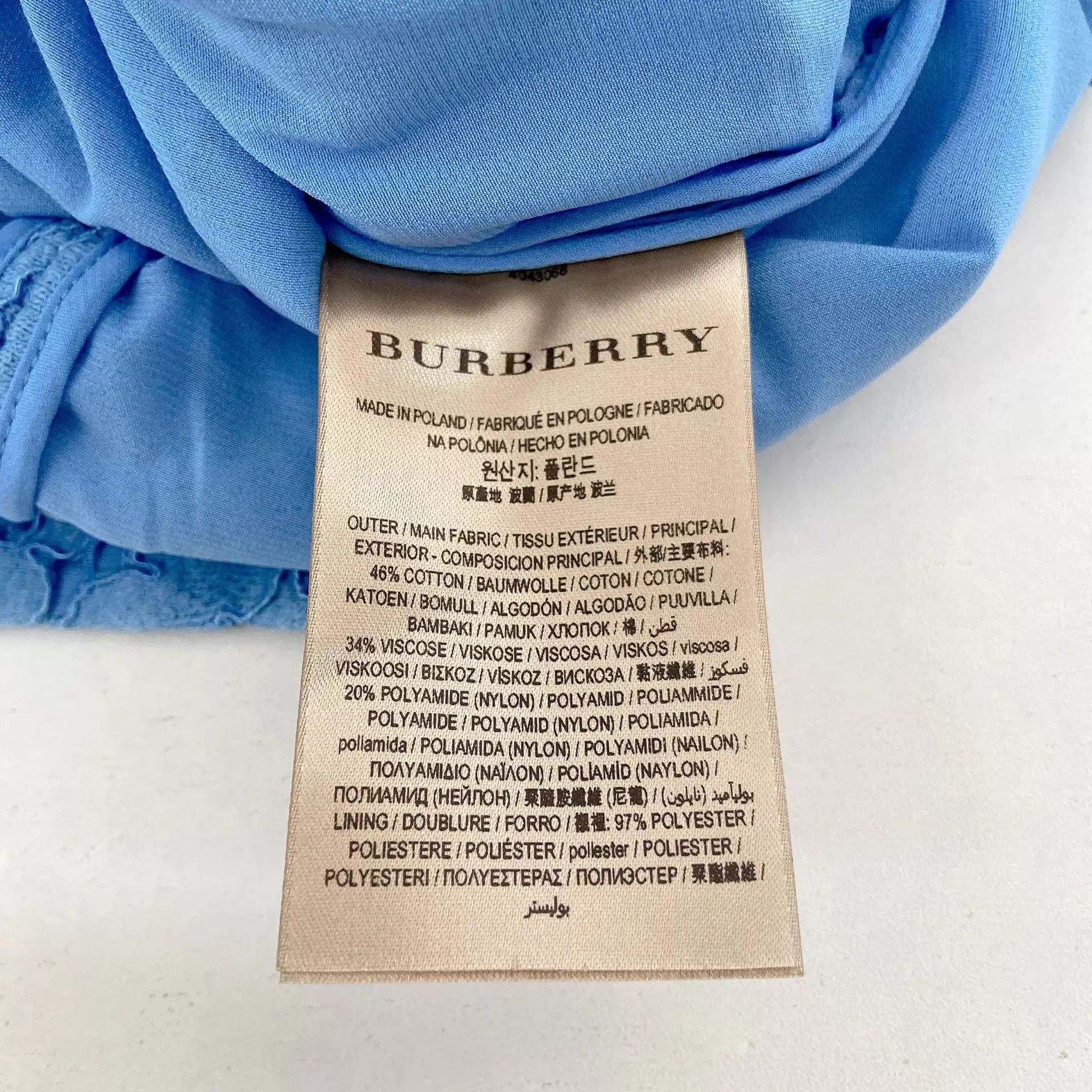 Burberry Burberry lace blue dress Size XS / US 0-2 / IT 36-38 - 5 Thumbnail