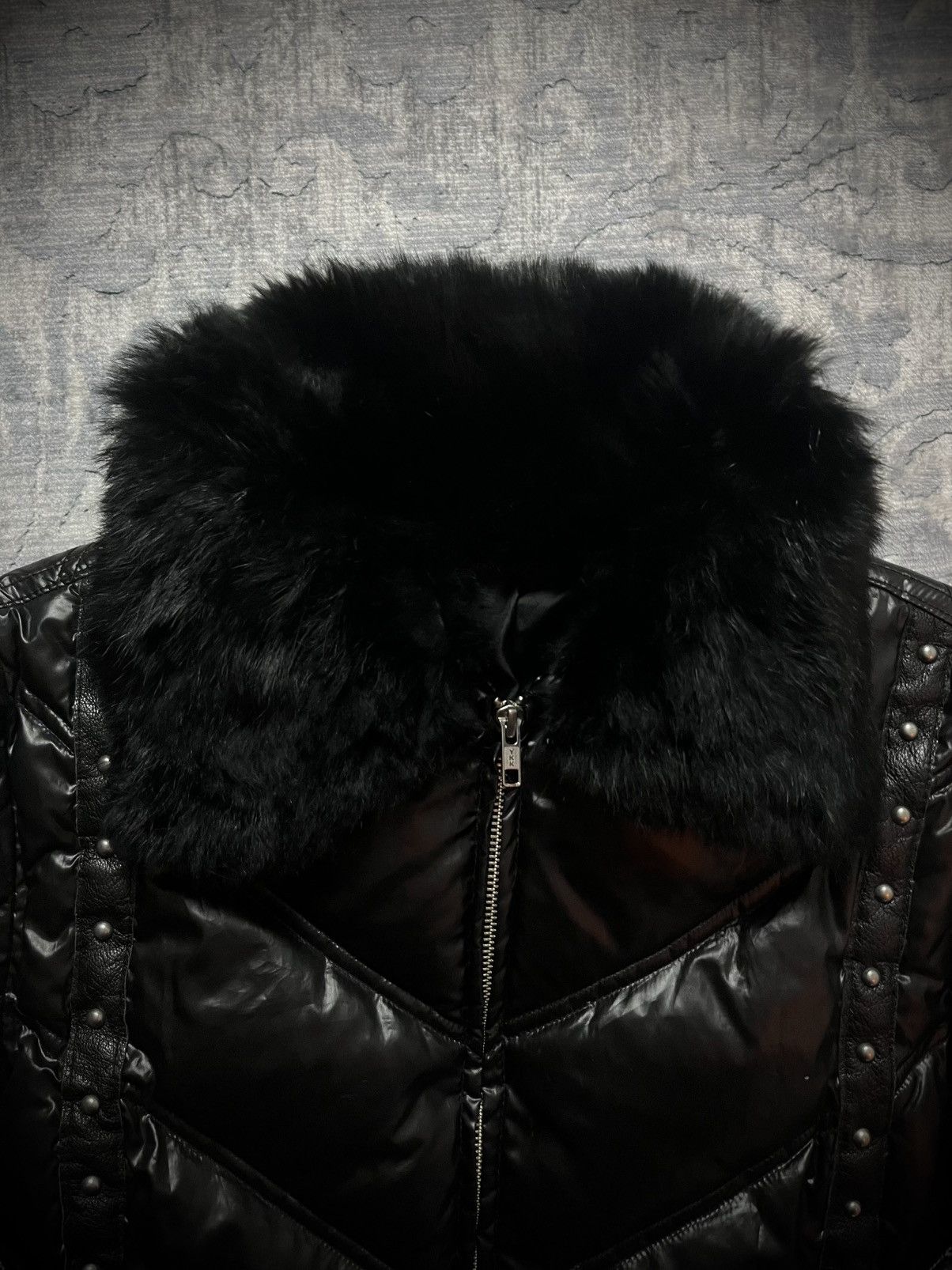 JACKROSE JACKROSE puffer jacket studded fur Size US M / EU 48-50 / 2 - 3 Thumbnail