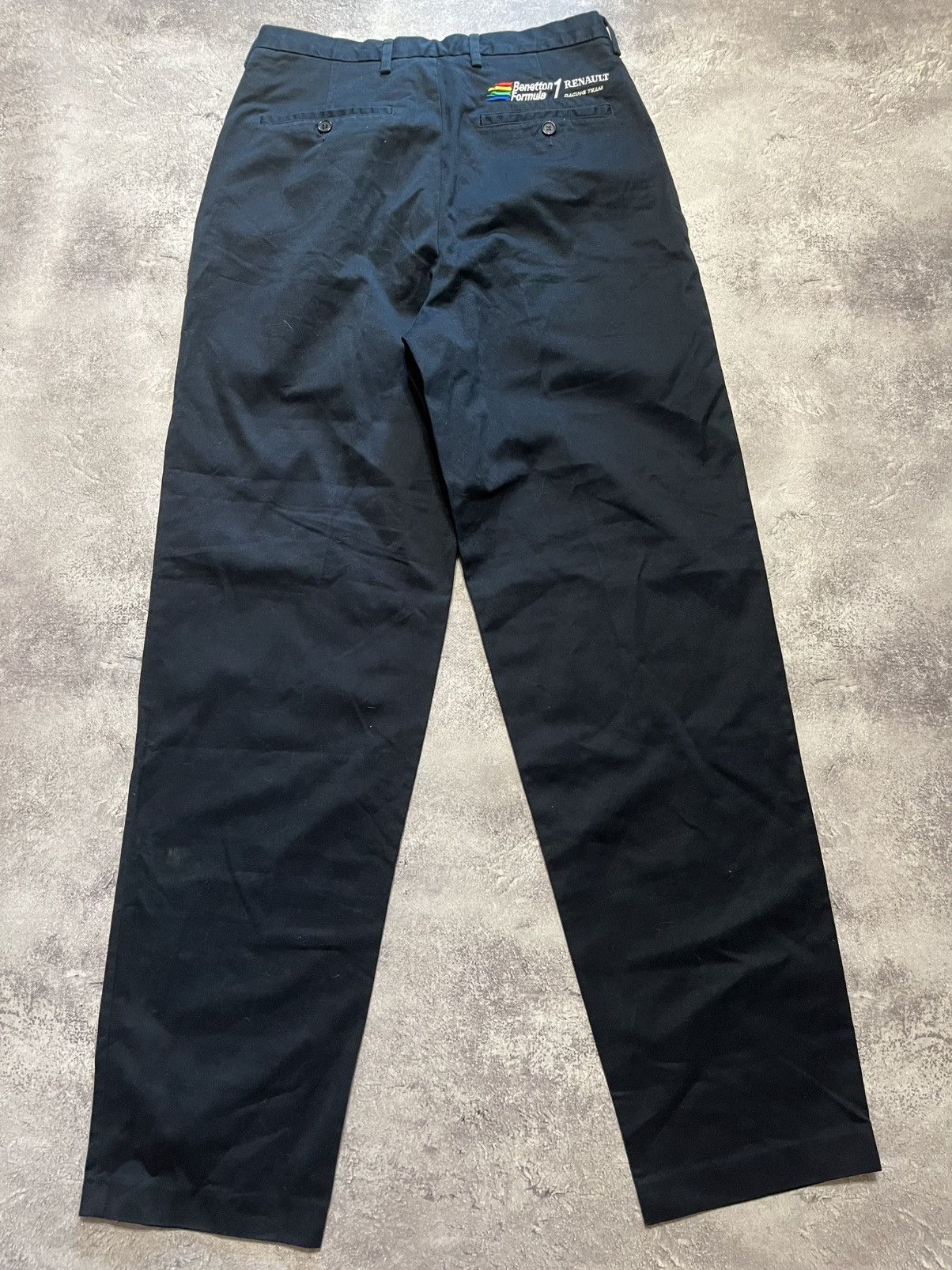 Benetton Vintage Benetton Formula uno Renault team pants Size US 30 / EU 46 - 1 Thumbnail