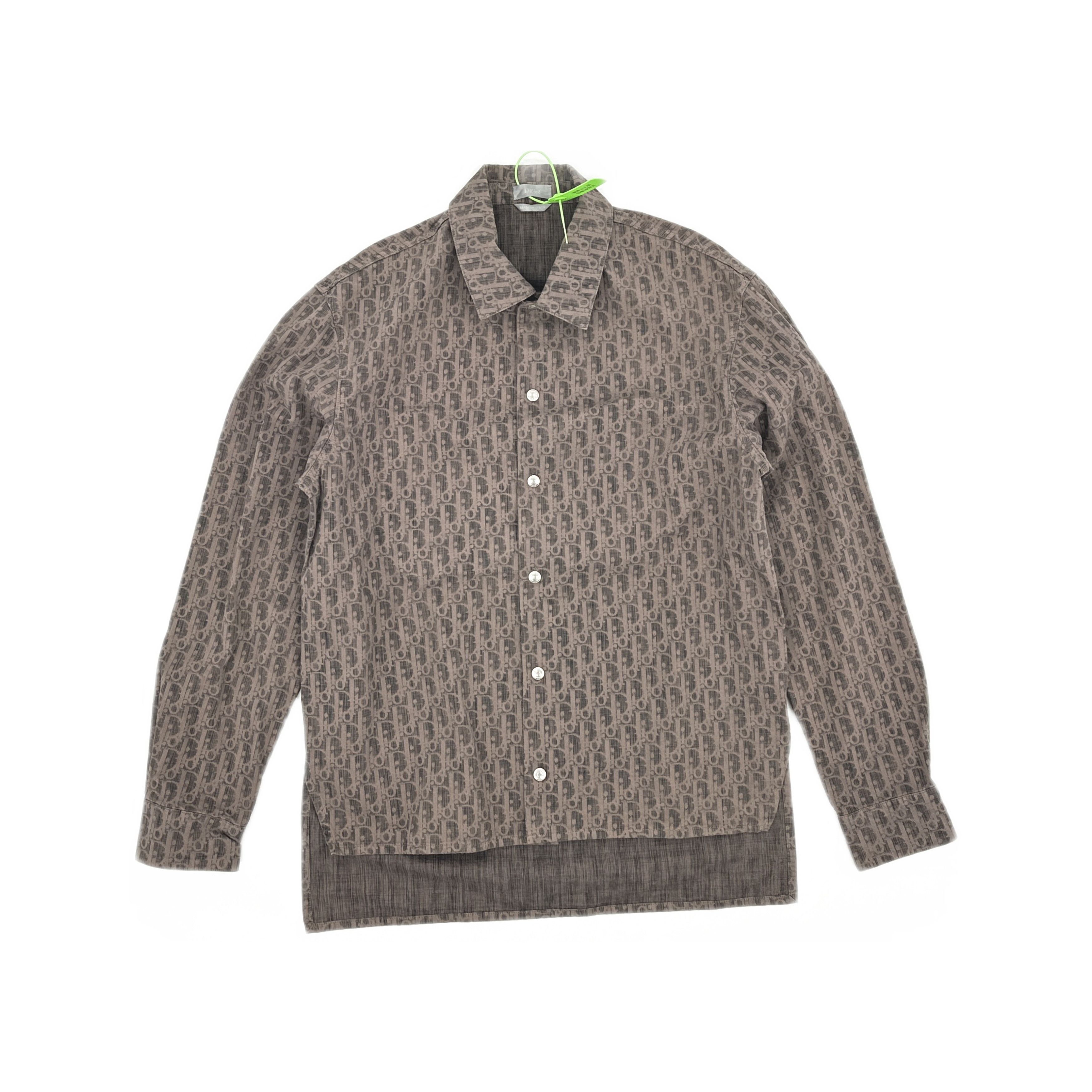 Dior Dior Oblique Monogram Shirt Jacket 46 Size US S / EU 44-46 / 1 - 1 Thumbnail