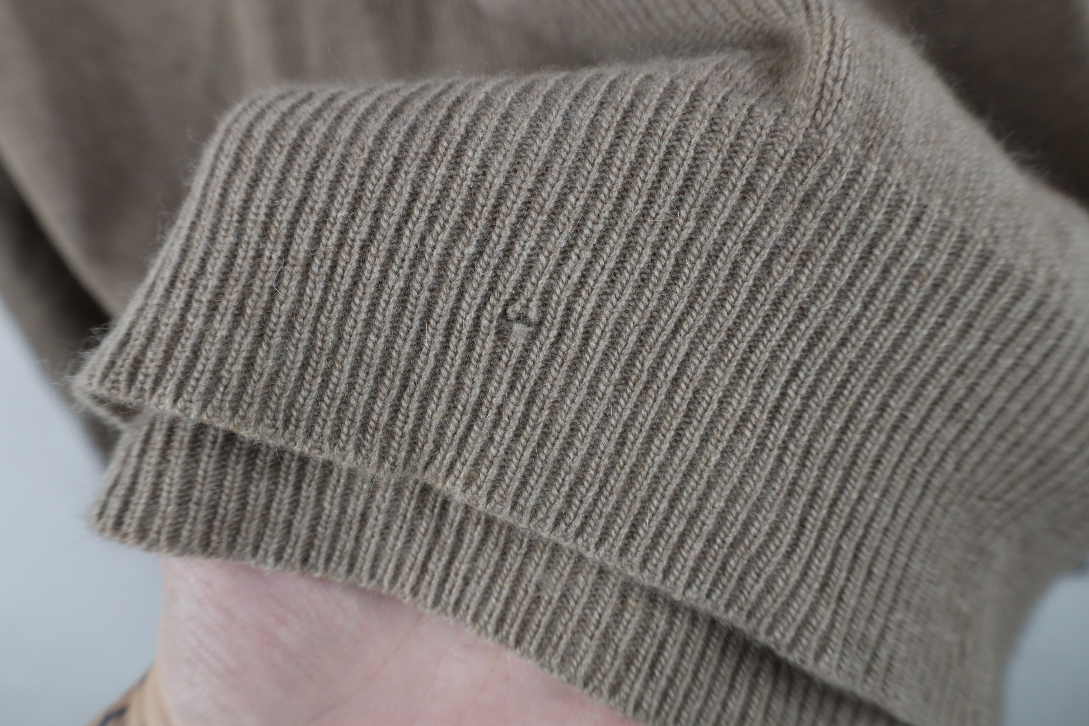 Vintage Vintage 80s 90s Streetwear Blank Soft Cashmere Knit Sweater Size US L / EU 52-54 / 3 - 7 Thumbnail