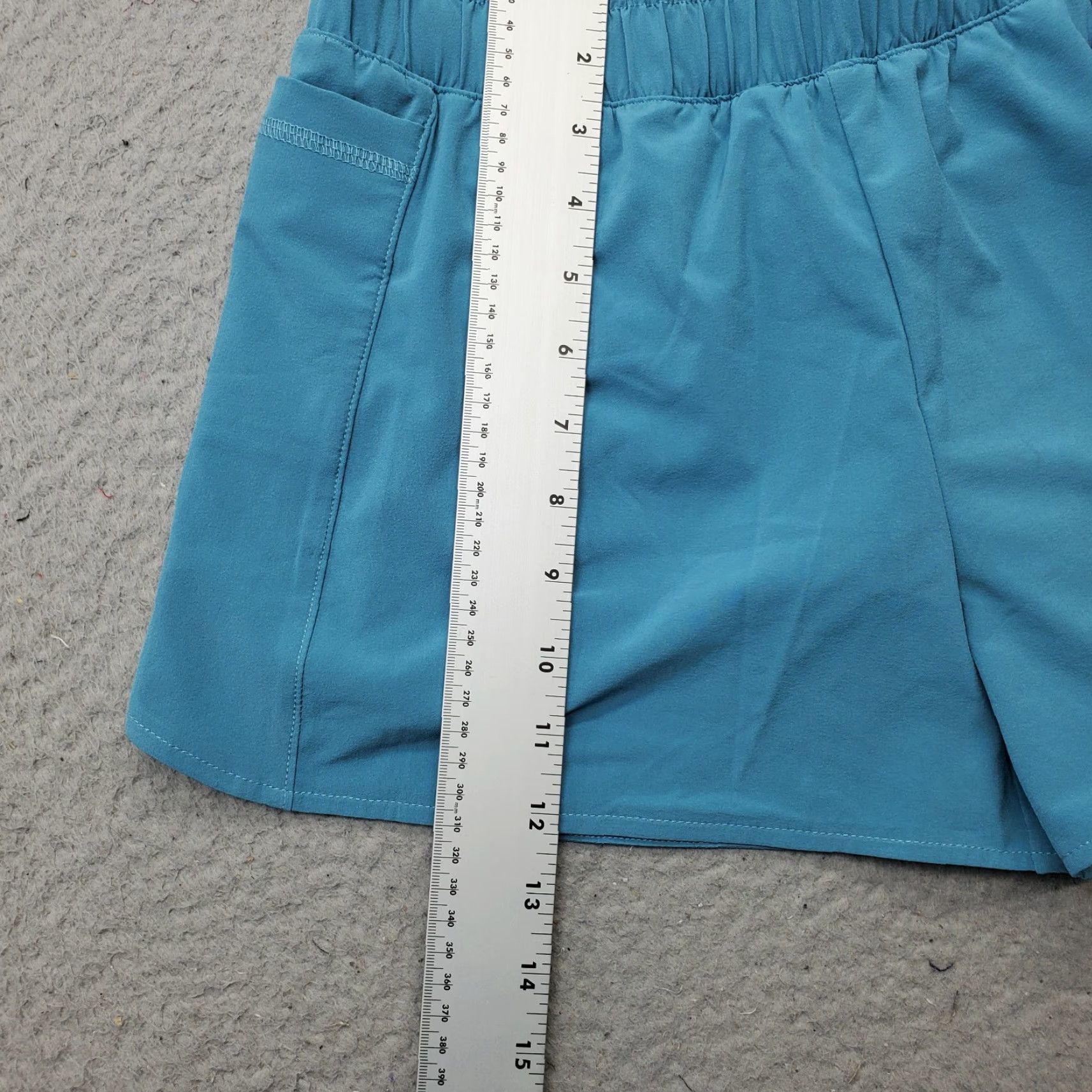 Vintage Columbia Womens Tidal Light Lined Shorts XS Blue UPF 30 Pull-On Size 26" / US 2 / IT 38 - 4 Thumbnail