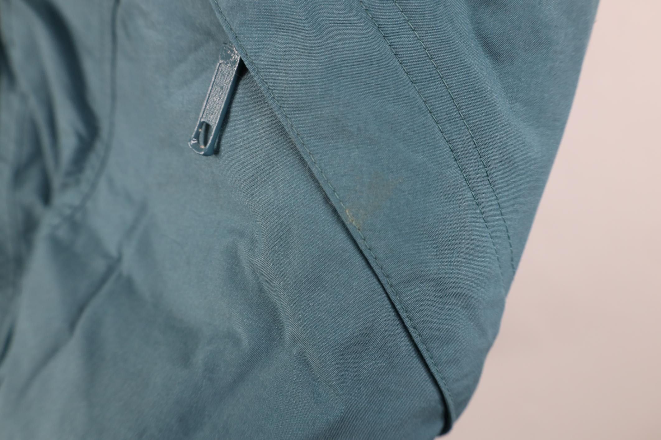 Vintage Vintage 90s Streetwear Full Zip Puffer Vest Jacket Teal Size L / US 10 / IT 46 - 7 Thumbnail