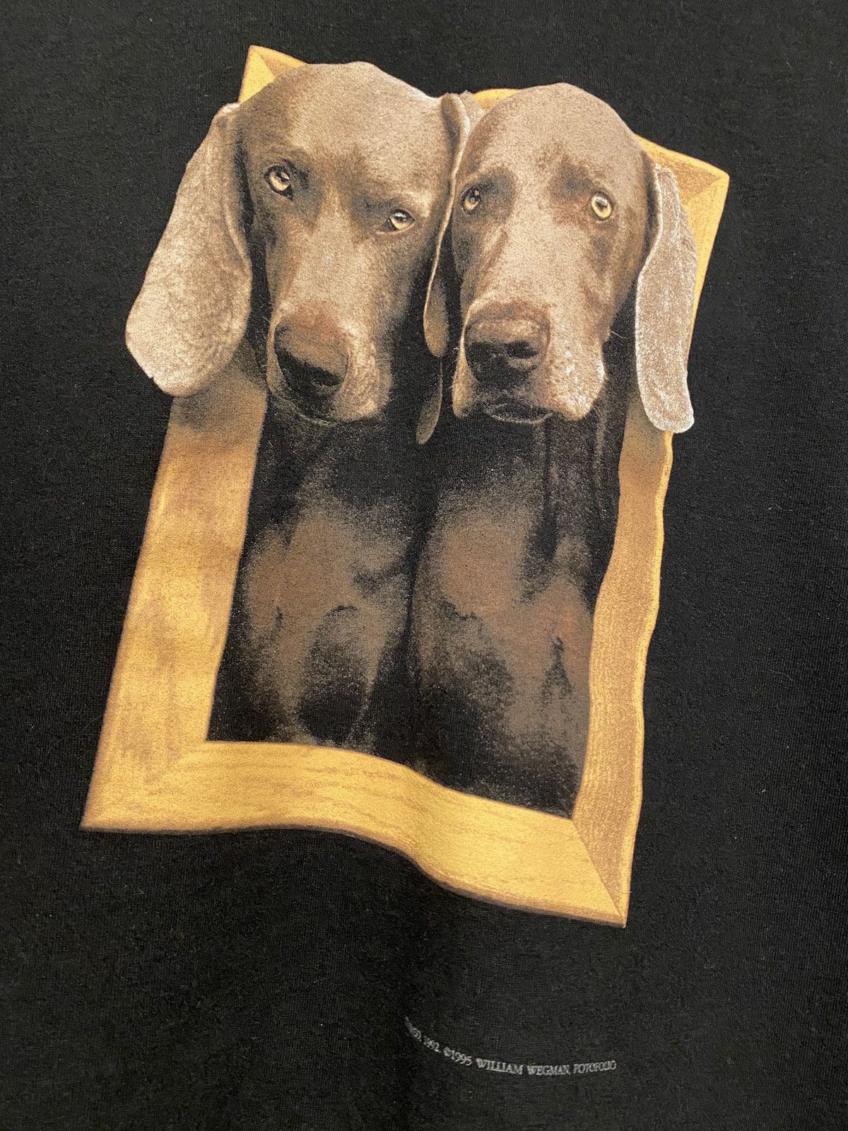 Art × Made In Usa × Vintage Vintage 90s William Wegman Fotofolio 