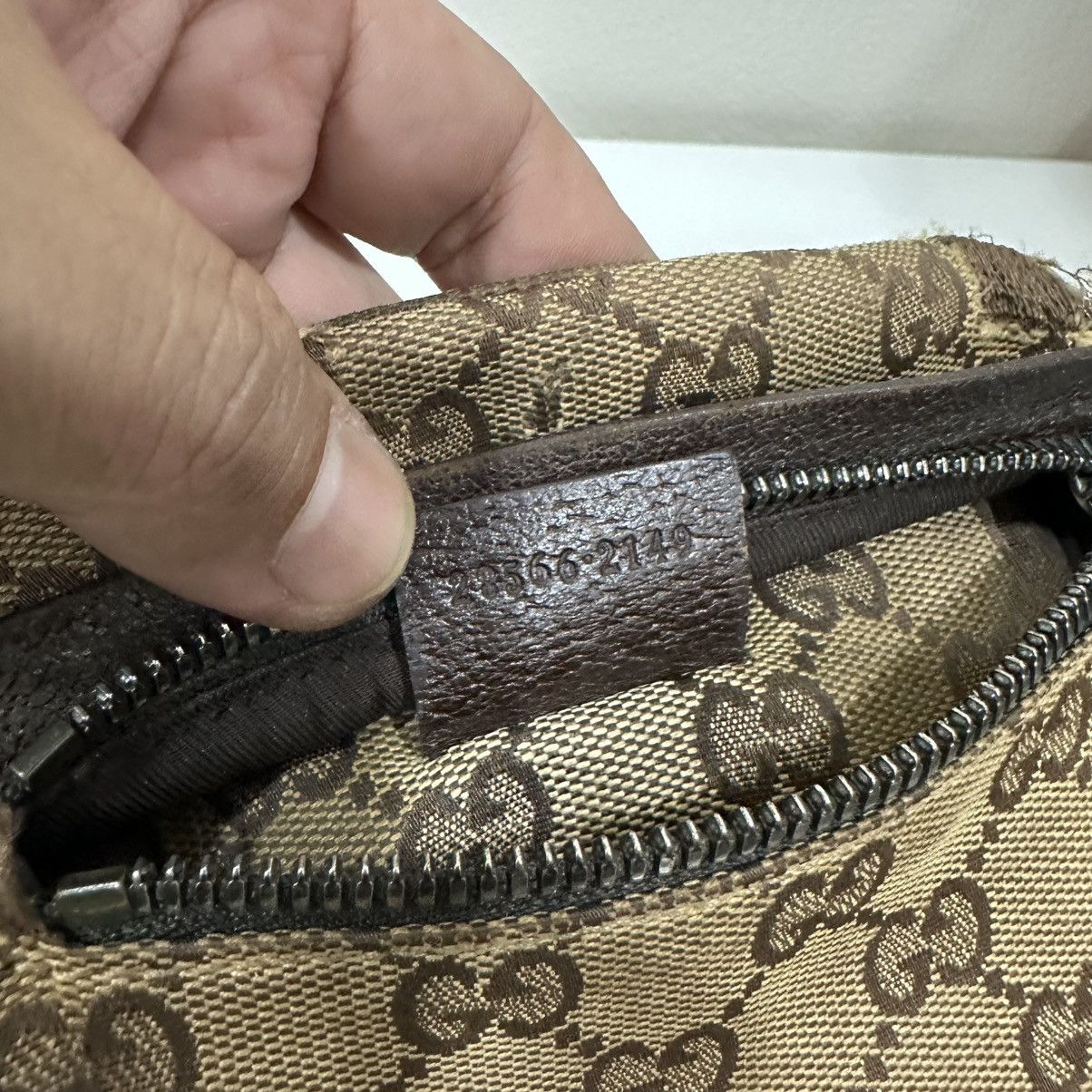 Gucci GUCCI GG CANVAS DOUBLE POCKET WAIST BUMBAG FANNY PACK 28 Size ONE SIZE - 15 Thumbnail
