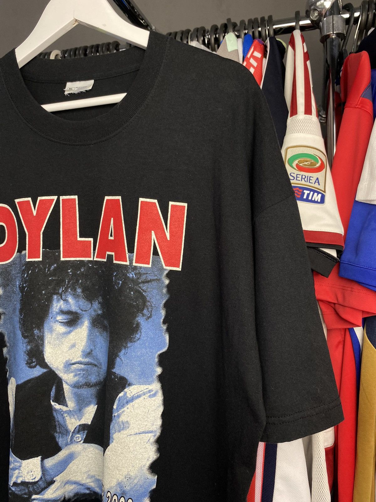 Other VINTAGE 2000 BOB DYLAN EUROPEAN TOUR TSHIRT Size US XL / EU 56 / 4 - 4 Thumbnail