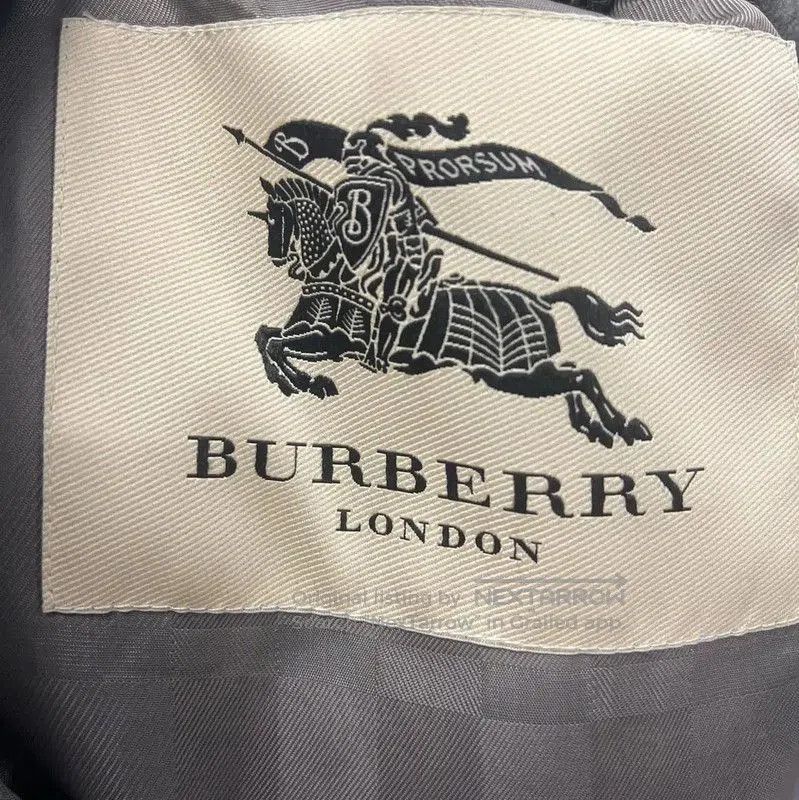 Burberry Burberry Women's Grey Wool Coat. Size L / US 10 / IT 46 - 4 Thumbnail