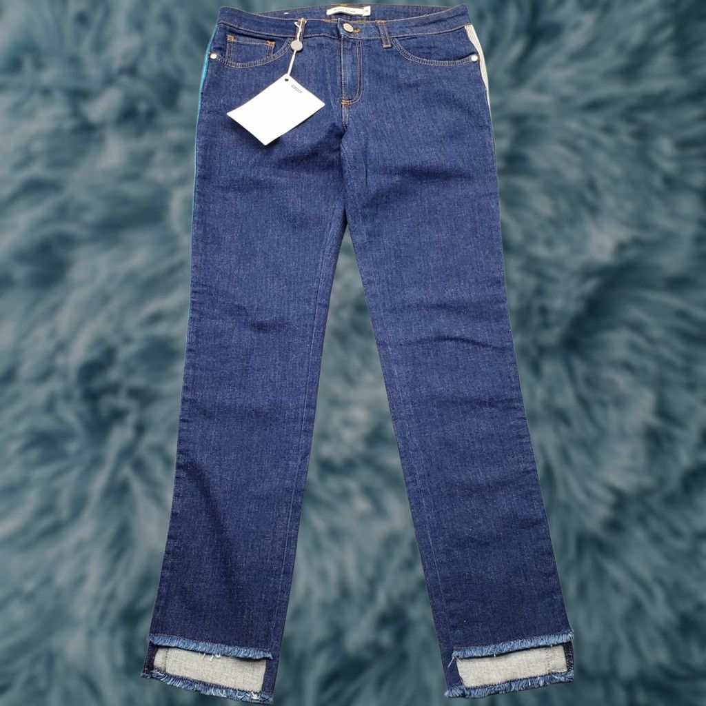 Vintage Manila Grace Womens Jeans 28 Blue Denim Westway Raw Step Leg 5-Pocket Design Regular Inseam 29.25" Distressed? No NWT No N/A Size 28" / US 6 / IT 42 - 1 Thumbnail