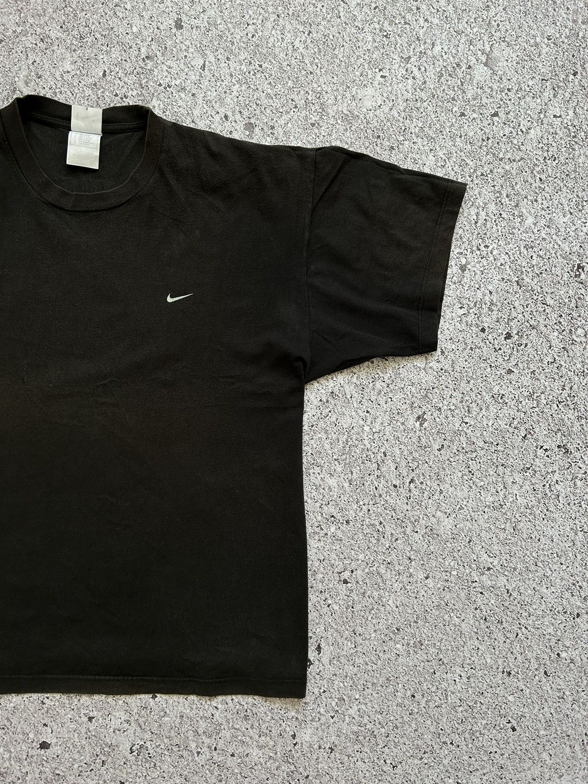 Nike × Vintage Vintage 80s/90s Nike Center Big Logo Swoosh Design T-Shirt Size US XXL / EU 58 / 5 - 6 Thumbnail