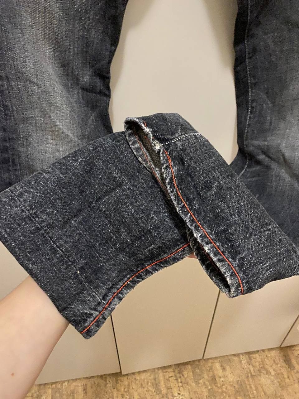 Diesel × Vintage Flare Jeans Diesel Distress Faded Boot Cut Y2k Mudmax Size US 30 / EU 46 - 10 Thumbnail