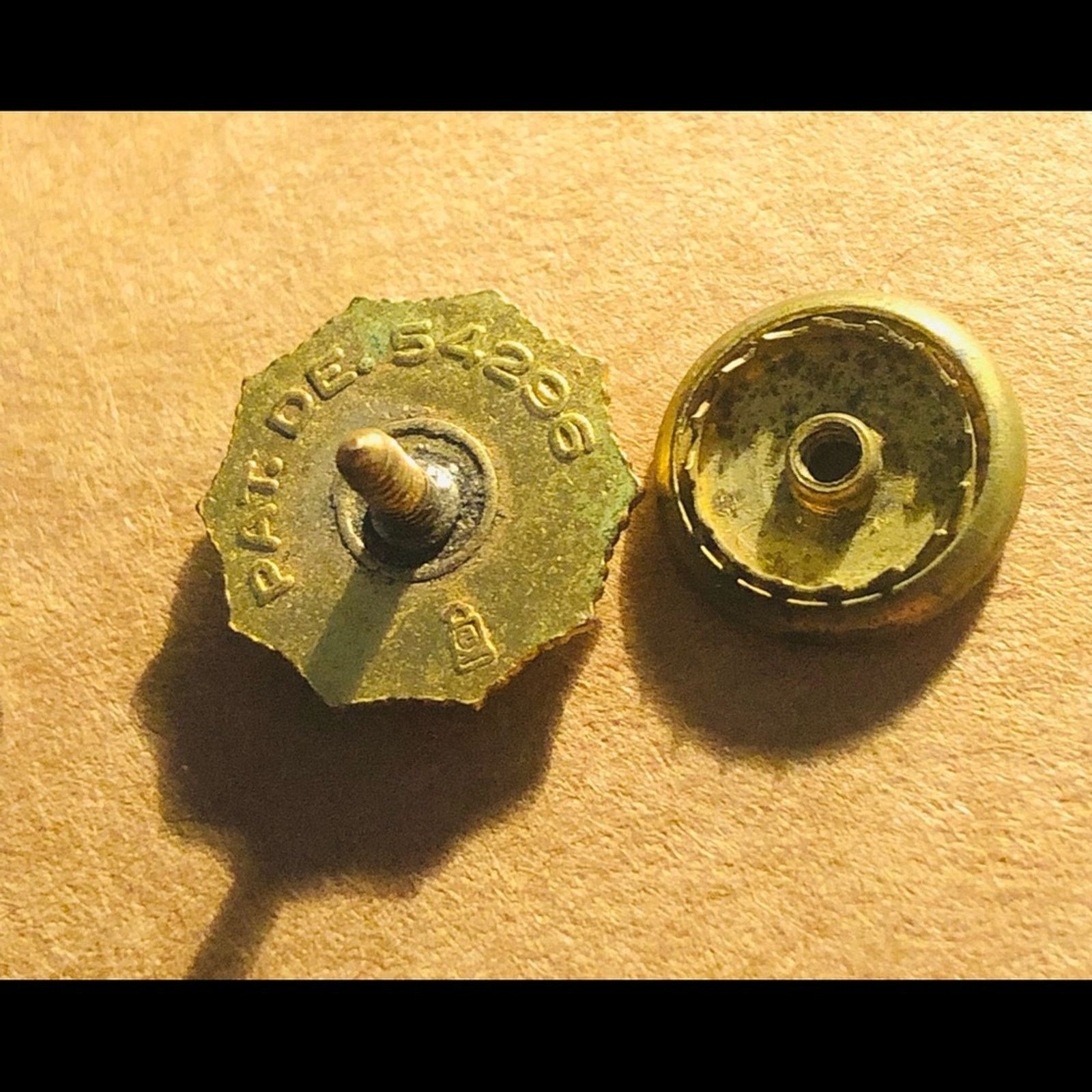 Other Antique 1866 American Legion suit uniform button cover Size ONE SIZE - 8 Thumbnail