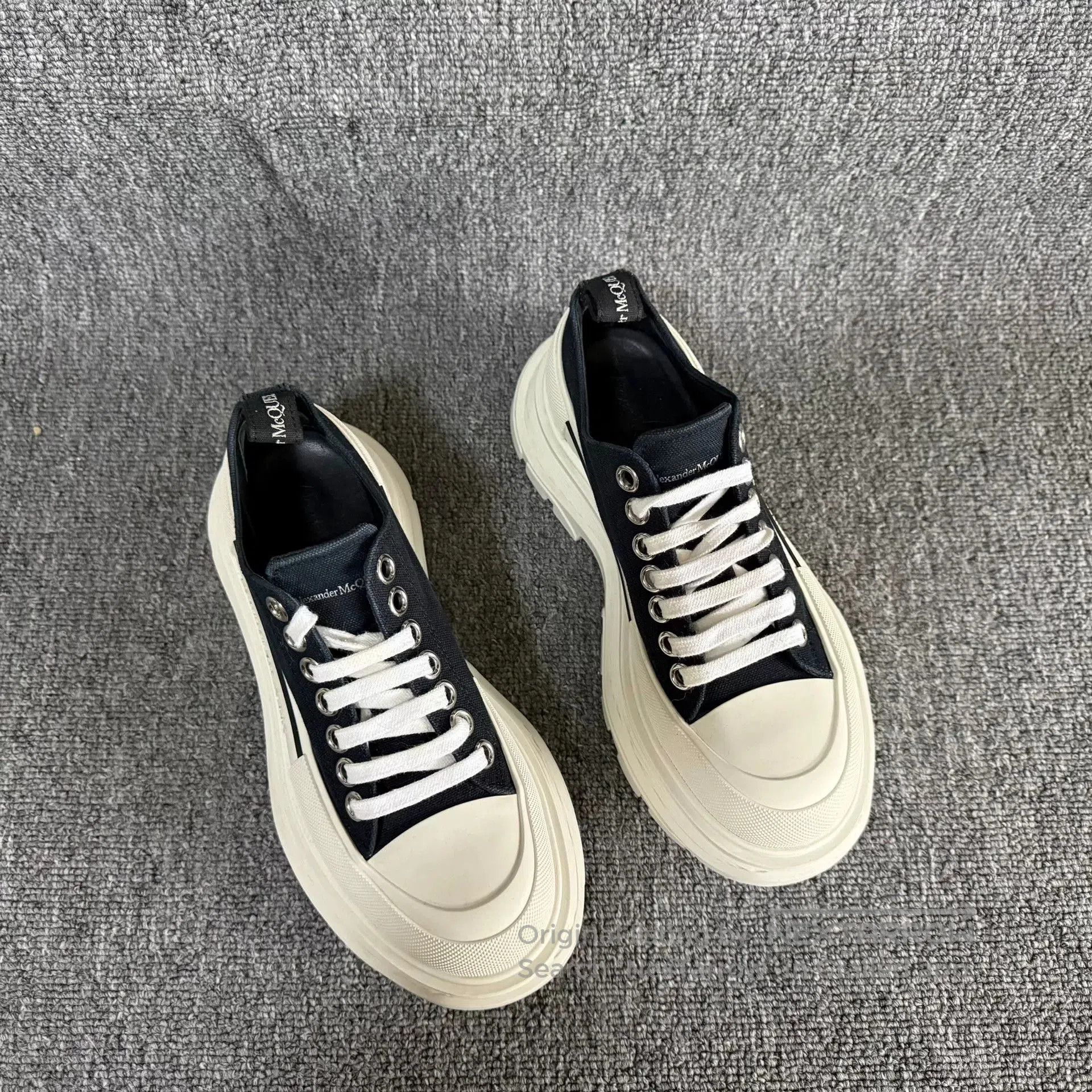 Alexander McQueen Alexander McQueen Platform Canvas Shoes. Size US 6 / IT 36 - 6 Thumbnail
