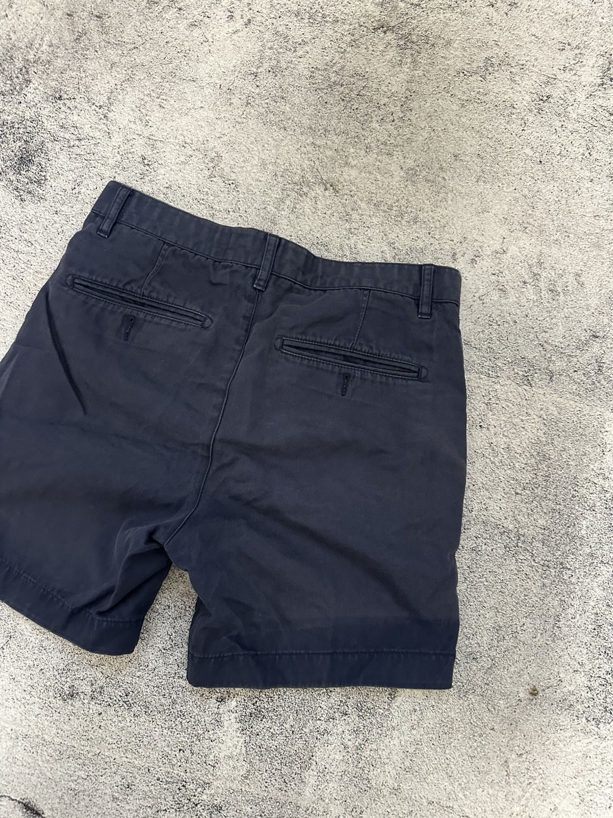 Acne Studios Acne Studios Seymour Twill Shorts Blue Size US 27 - 9 Thumbnail