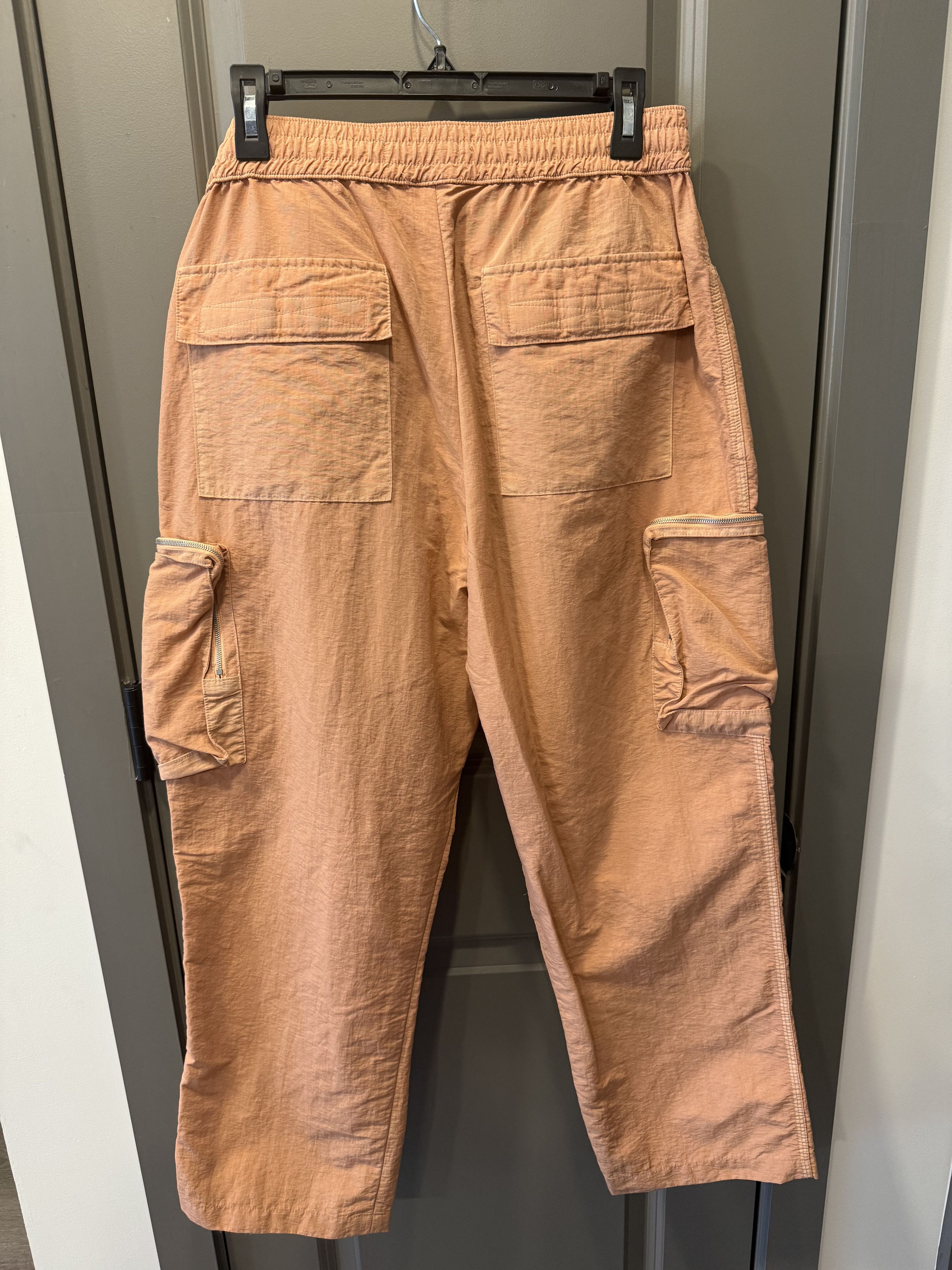 Bare Knuckles Peach Nylon Cargo Pants Size US 36 / EU 52 - 3 Thumbnail
