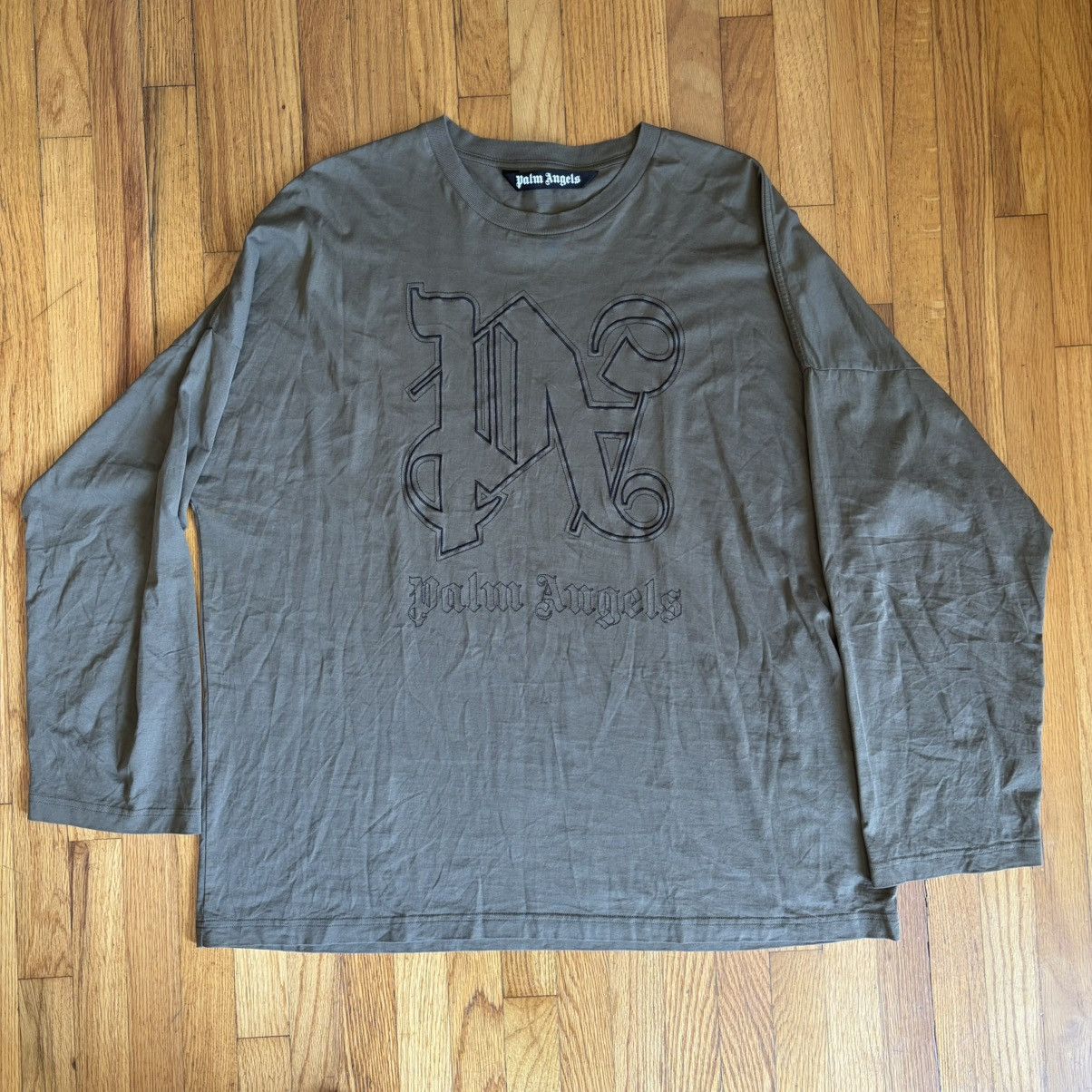 Palm Angels Palm Angels Monogram Long Sleeve Size US L / EU 52-54 / 3 - 1 Thumbnail