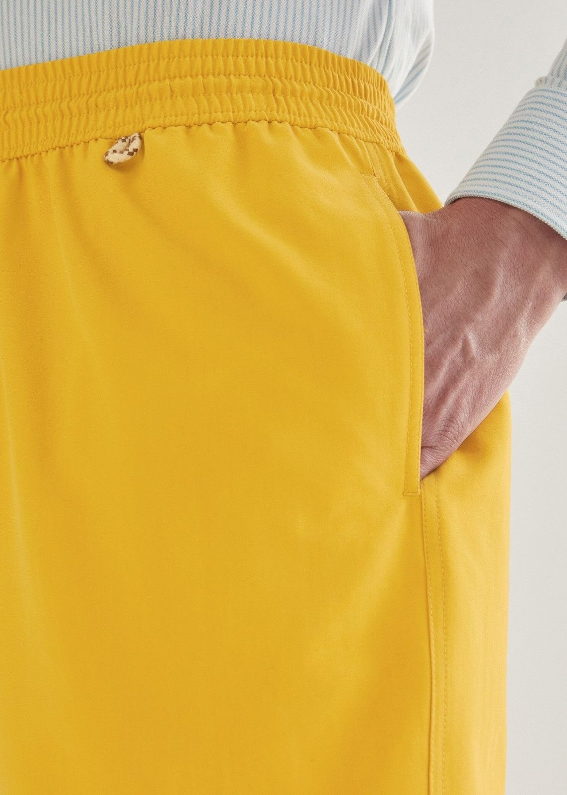Loro Piana o1srvl11e1024 Bay Soft Albatros Swim Short in Yellow Size US 34 / EU 50 - 5 Thumbnail