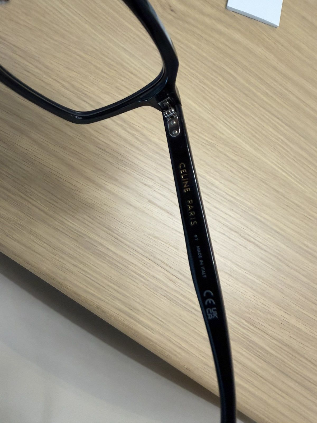 Celine Celine CL50139F Black Rectangular Optical Glasses Frame Size ONE SIZE - 13 Thumbnail