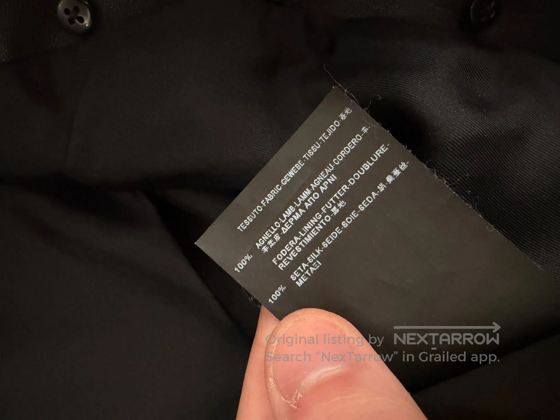 Saint Laurent Paris Saint Laurent Lambskin Leather Jacket. Size US S / EU 44-46 / 1 - 5 Thumbnail