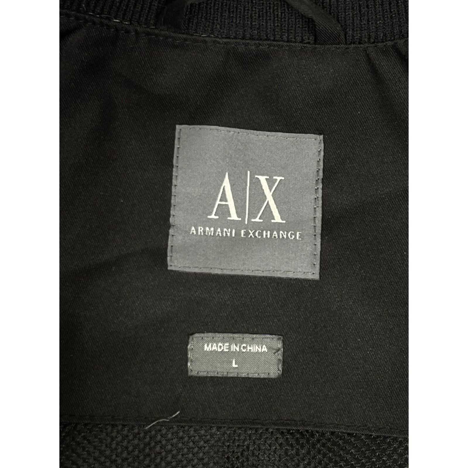 Armani Exchange Armani Exchange Jacket Bomber Jacket Nylon Black L Mens Size L Full Zip Pocket Zipper Windbreaker Casual Travel Cross-Category Clothing Size US L / EU 52-54 / 3 - 2 Thumbnail