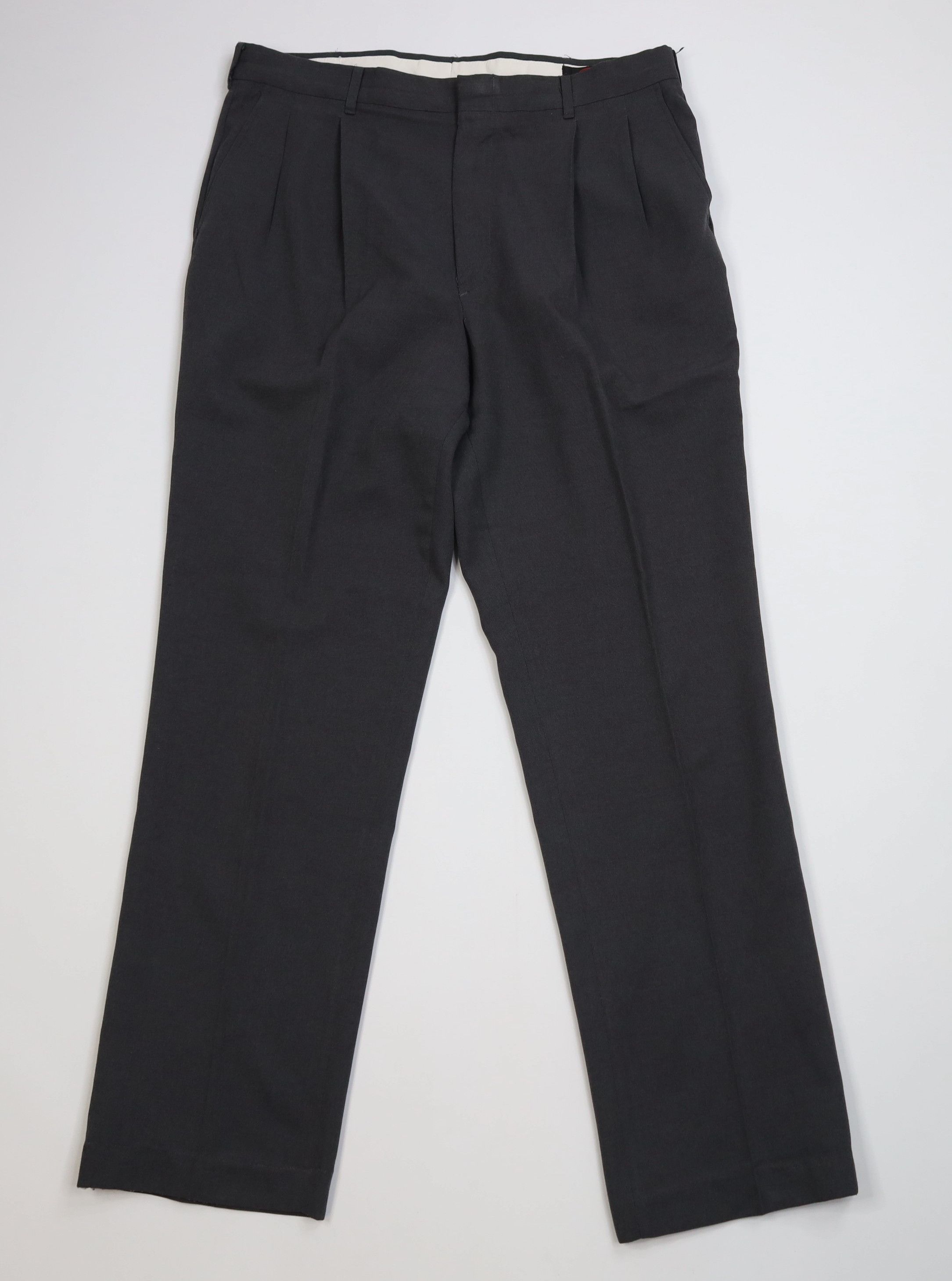 Vintage Vintage 70s Streetwear Straight Leg Chino Pants Trousers Size US 34 / EU 50 - 1 Thumbnail
