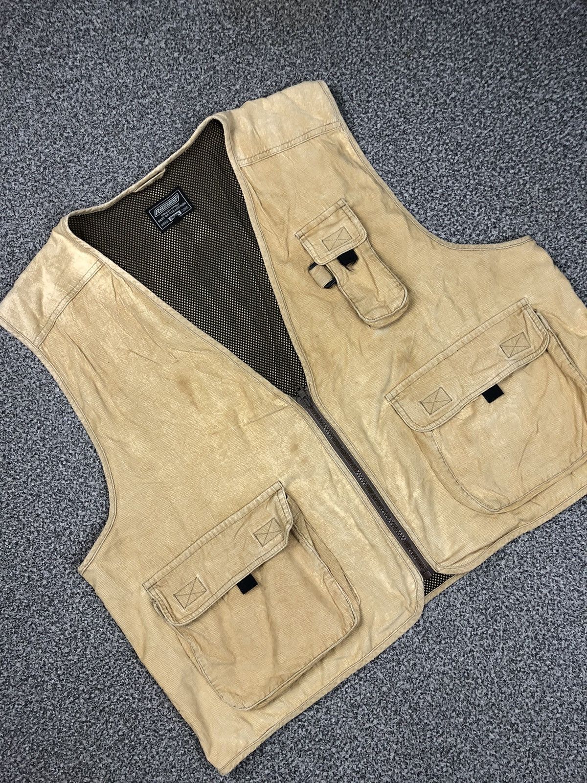 Japanese Brand × Realtree × Vintage Vintage Japanese Brands Fredskins Vest Size US XXL / EU 58 / 5 - 2 Thumbnail