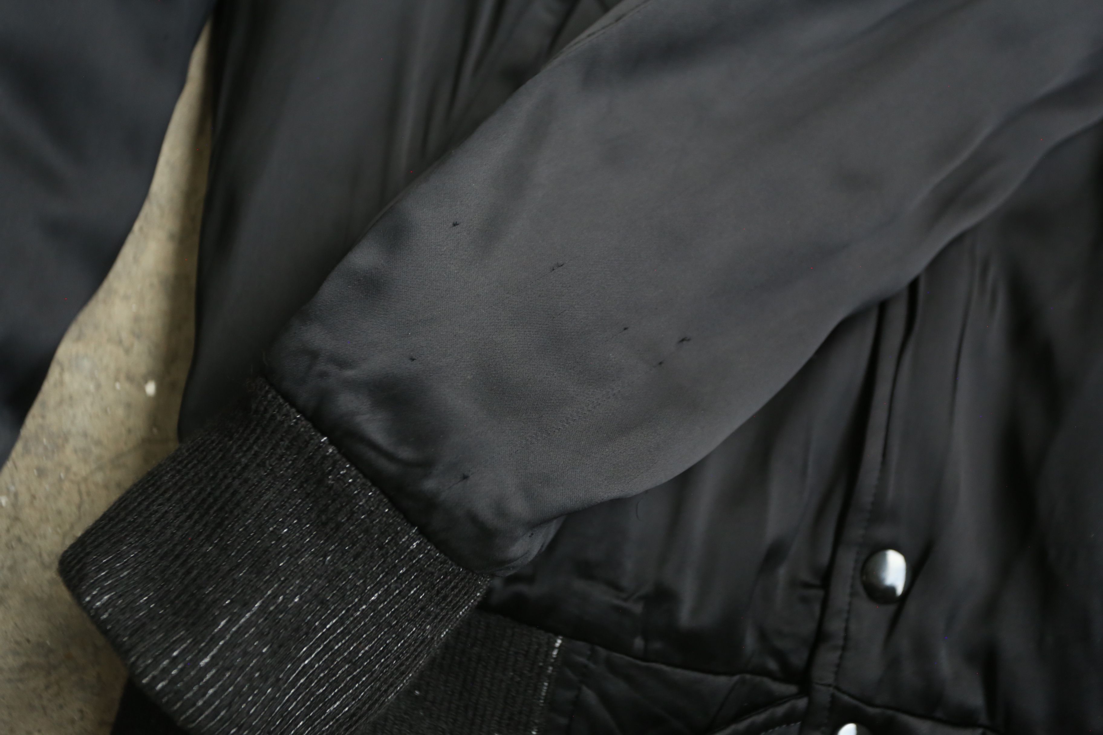 Saint Laurent Paris SLP - Anthony Vacarello - F/W 17 - Back Text Teddy Jacket Size US S / EU 44-46 / 1 - 7 Thumbnail