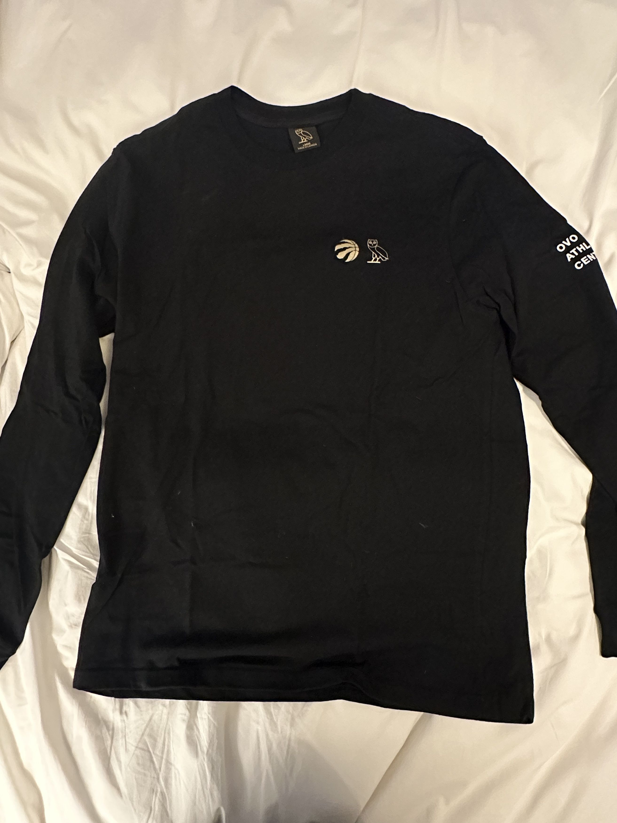 NBA × October's Very Own OVO Athletic Centre Longsleeve Size US L / EU 52-54 / 3 - 1 Thumbnail