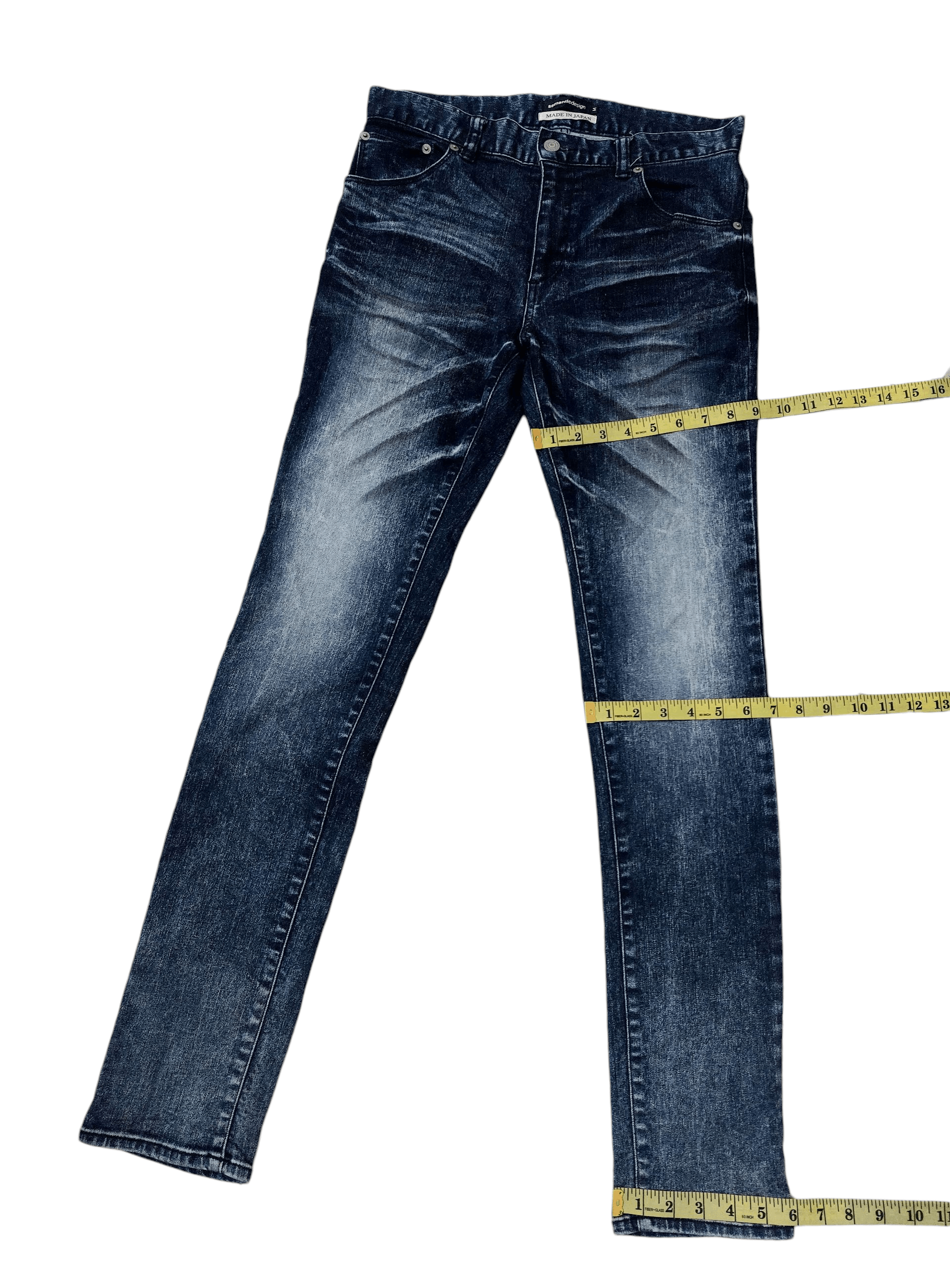 semanticdesign 💥Semanticdesign Clawmark Japan Market Denim Size US 30 / EU 46 - 17 Thumbnail