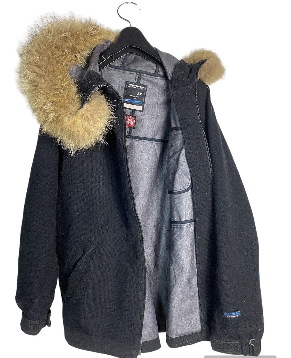 Fragment Design NEIGHBORHOOD x FRAGMENT FUR JACKET Size US L / EU 52-54 / 3 - 4 Thumbnail