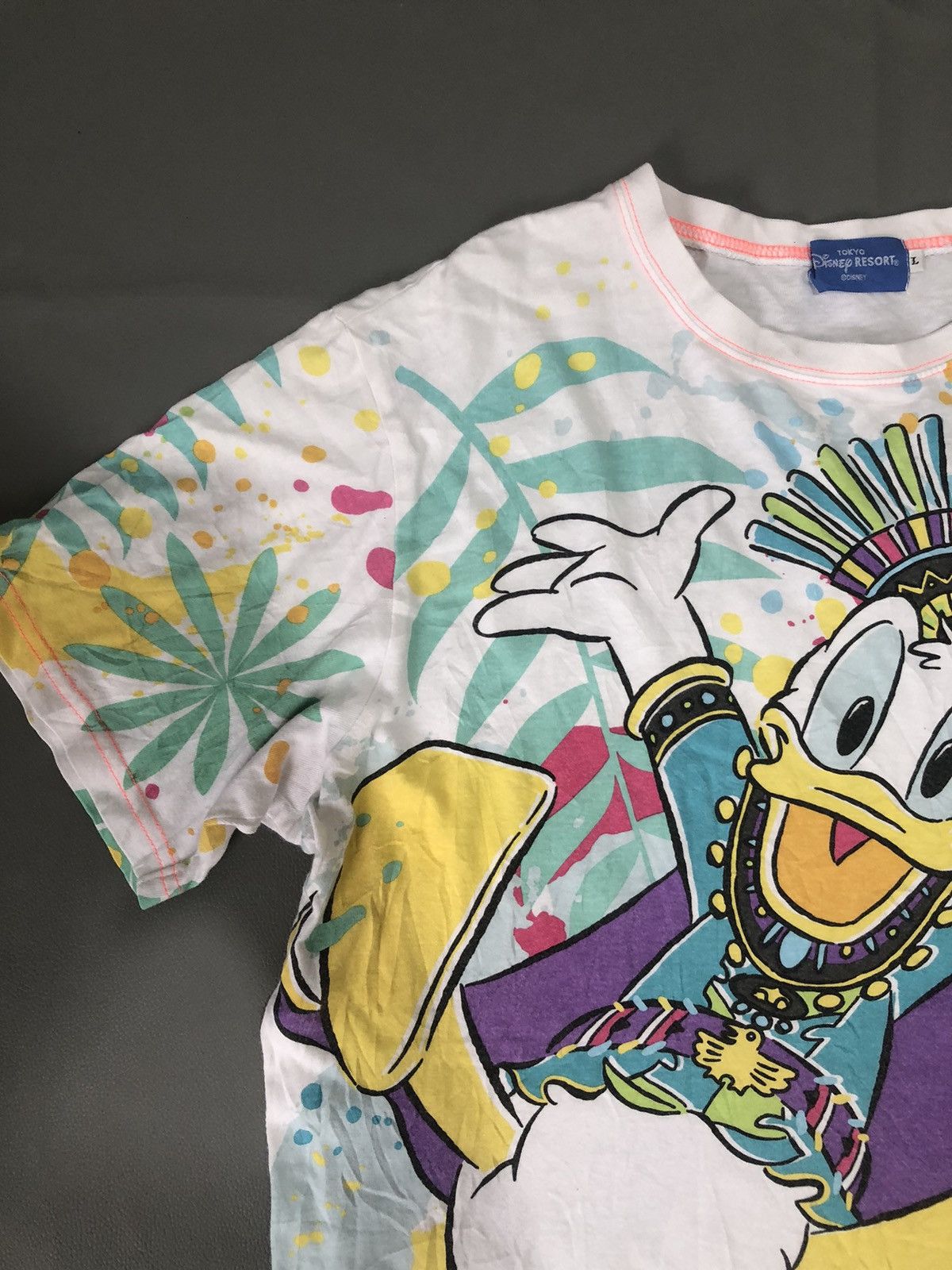 Disney × Hysteric Glamour × Japanese Brand Tokyo Disney Resort All Over Print Tshirt Tee Size US L / EU 52-54 / 3 - 4 Thumbnail