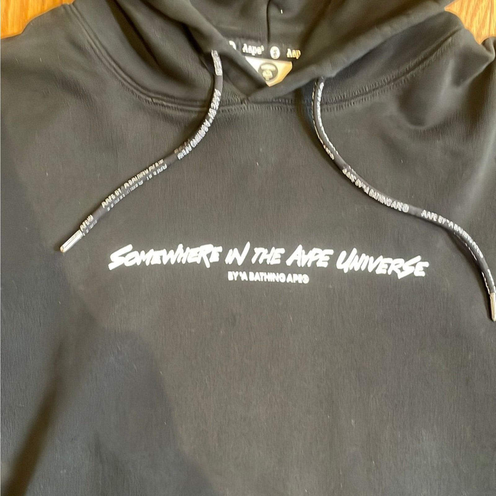 Aape × Bape Bape Somewhere In The Aape Universe Hoodie XXL Size US XXL / EU 58 / 5 - 6 Thumbnail