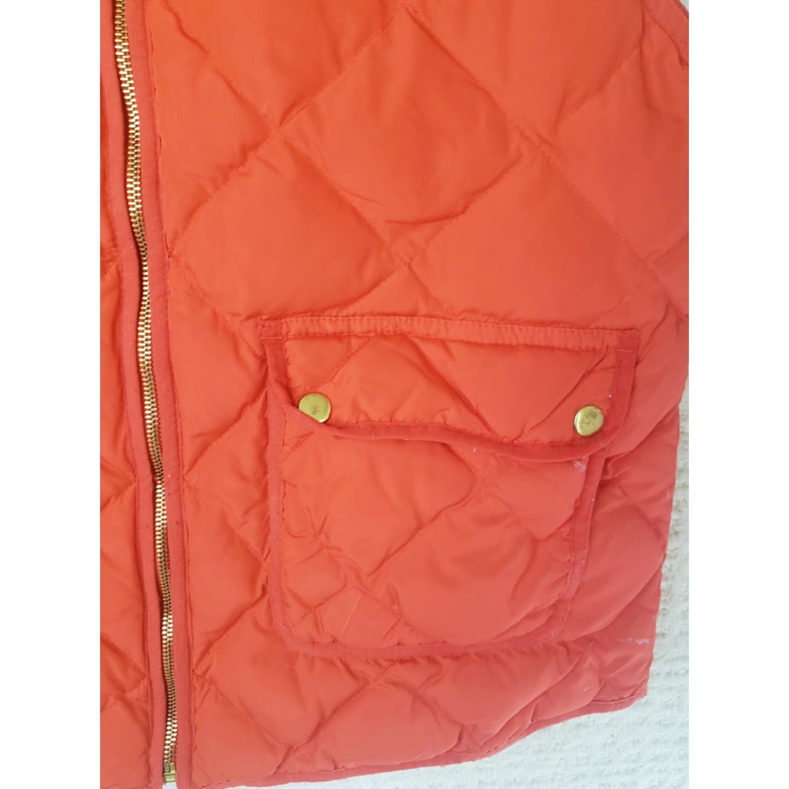 Vintage Woolrich Vest Red L Down Woolrich Full Zipper Puffer Pockets Woolrich Women Regular Size Vest Womens Size L / US 10 / IT 46 - 4 Thumbnail