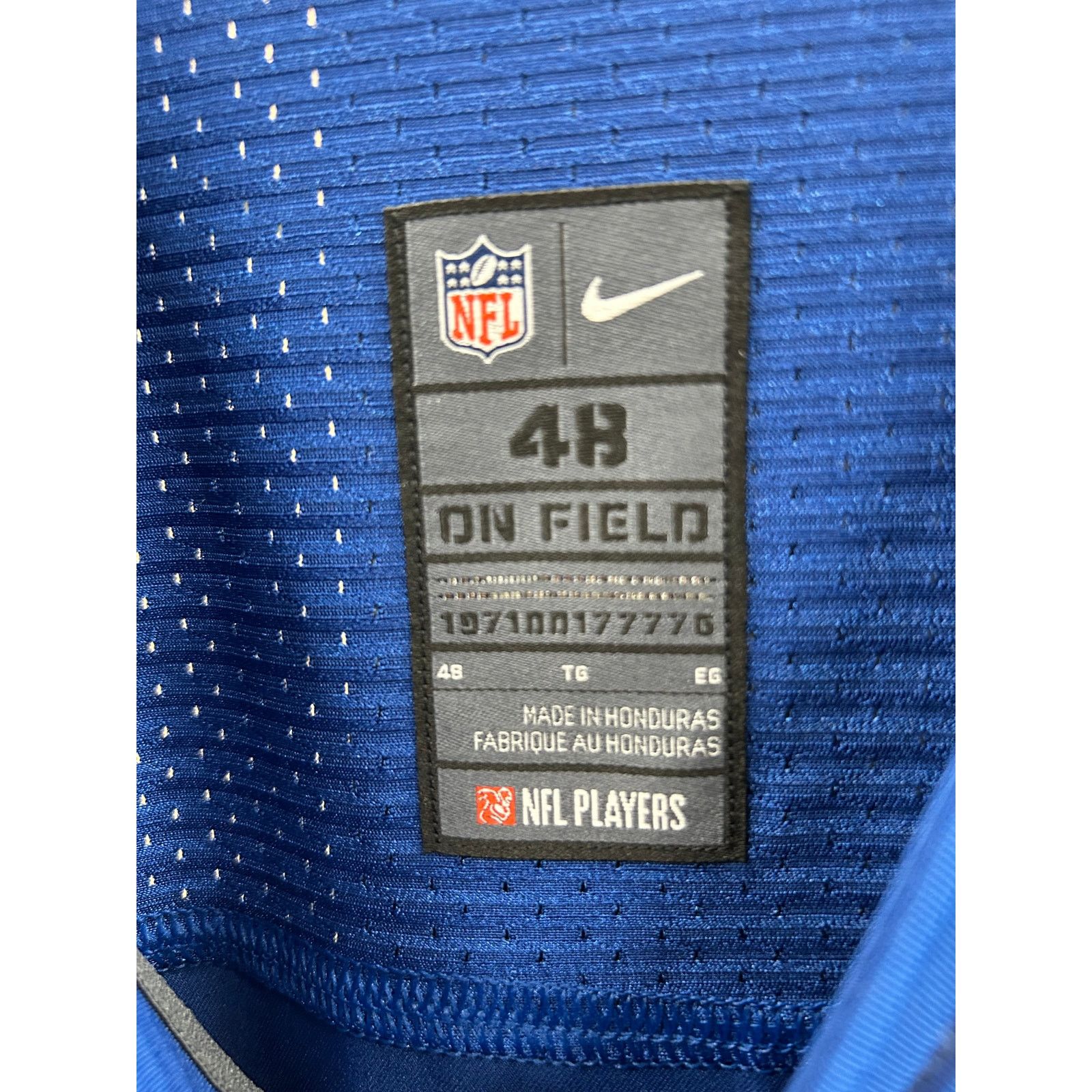 NFL Nike NFL Indianapolis Colts royal blue jersey size 48 XL Size US XL / EU 56 / 4 - 6 Thumbnail