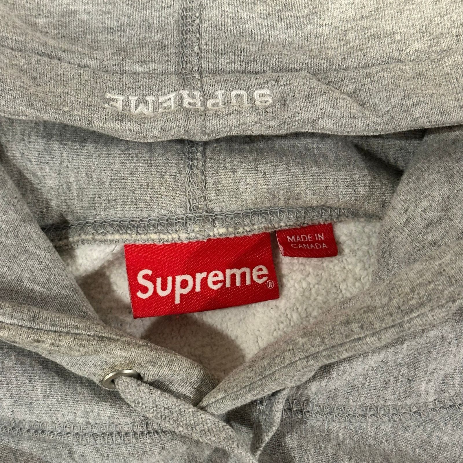 Supreme Supreme S Logo Hooded Sweatshirt (FW18) – Heather Grey Size US L / EU 52-54 / 3 - 6 Thumbnail
