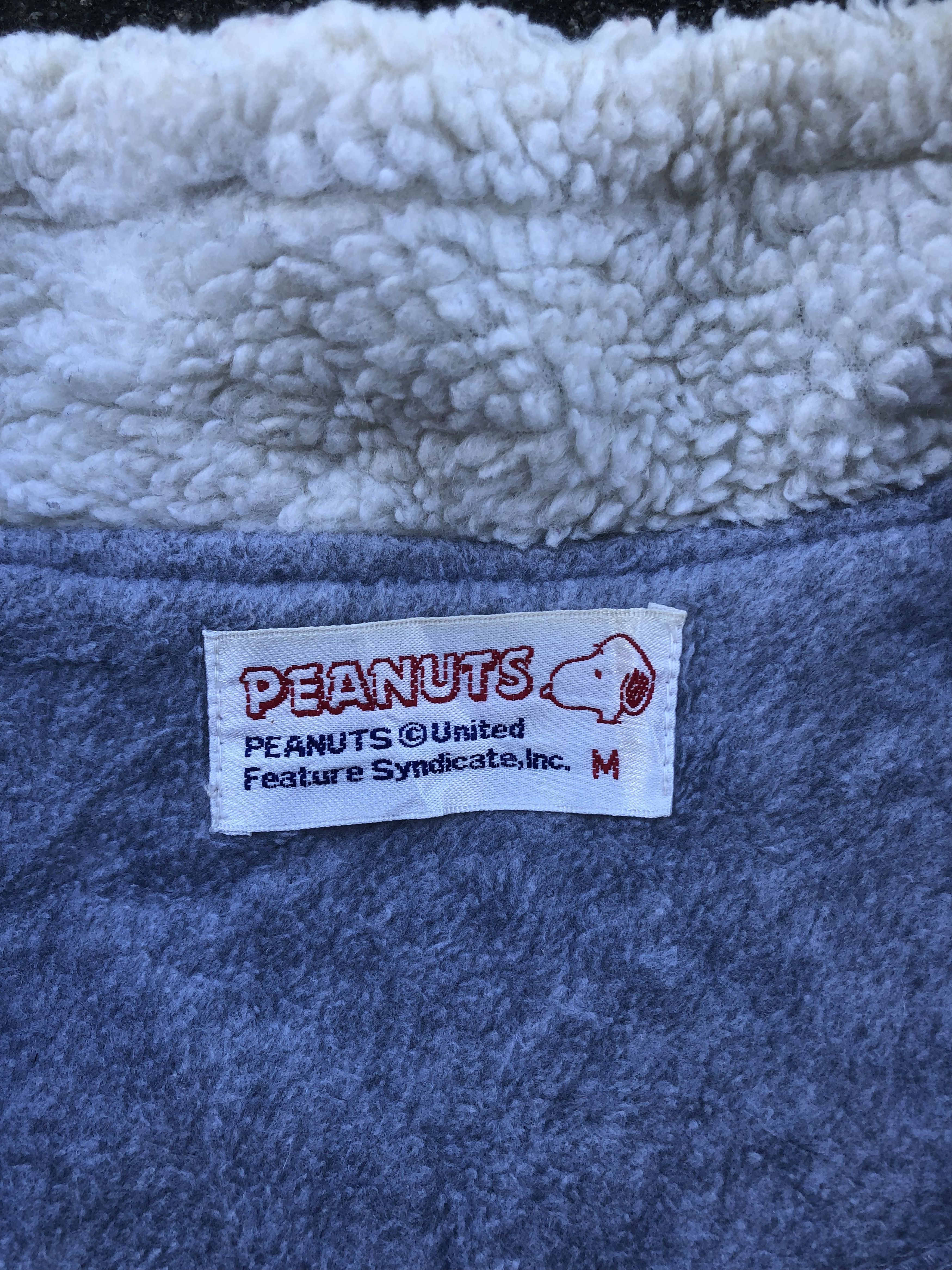 Peanuts Vintage Peanuts Snoopy Fleece Vests Size US M / EU 48-50 / 2 - 8 Thumbnail