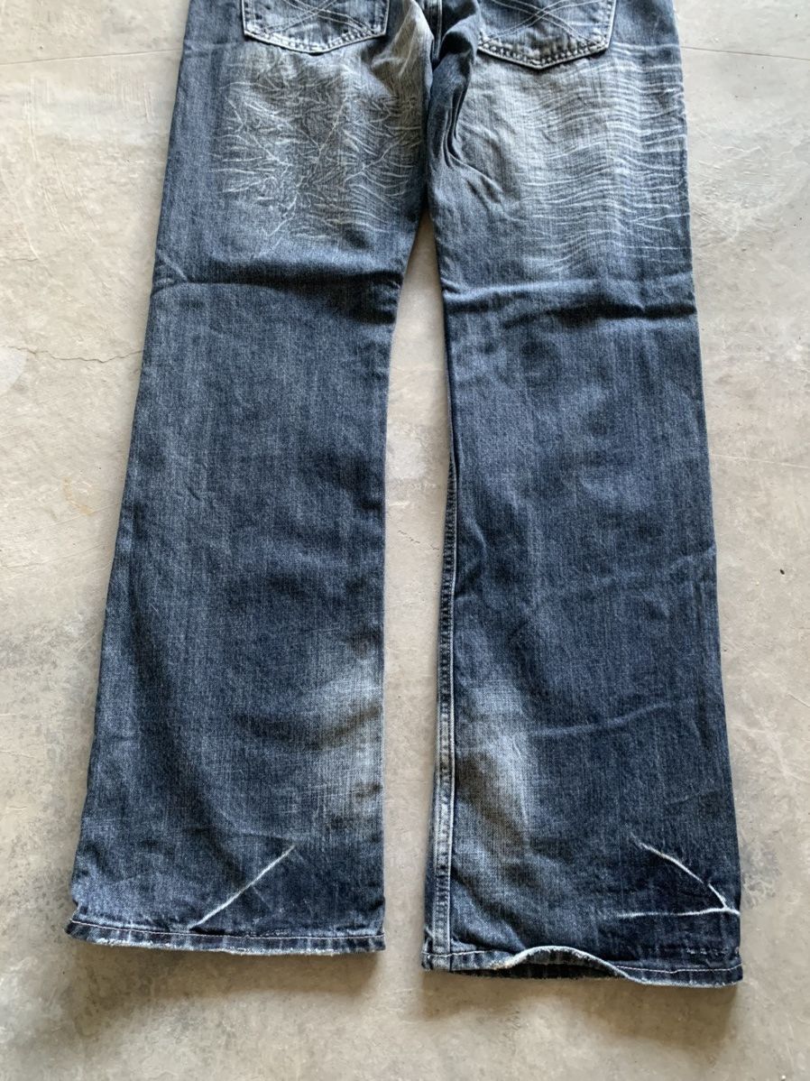 Japanese Brand FLARE SORRIDERE SICK WHISKERED WASHED JAPANESE GRUNGE Size US 33 - 18 Thumbnail