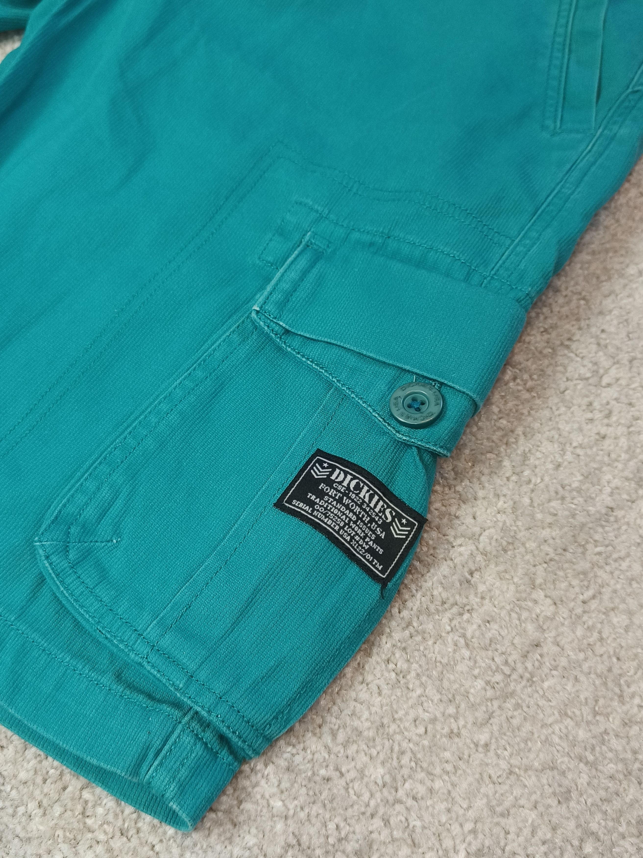 Dickies Dickies Fort Worth USA Vintage Cargo Shorts Size US 33 - 4 Thumbnail