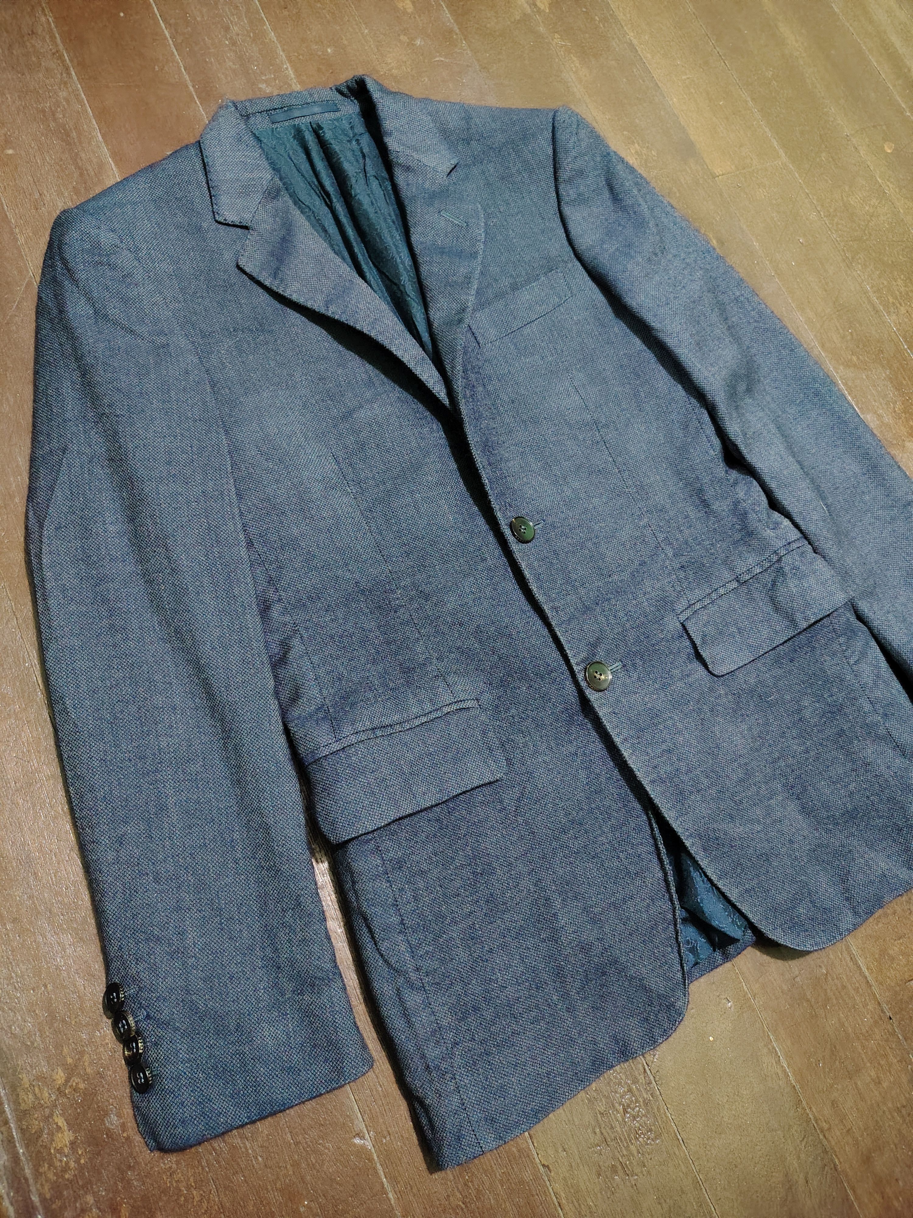 Gucci GUCCI - TOM FORD - Cupro Blazer Size 44R - 3 Thumbnail