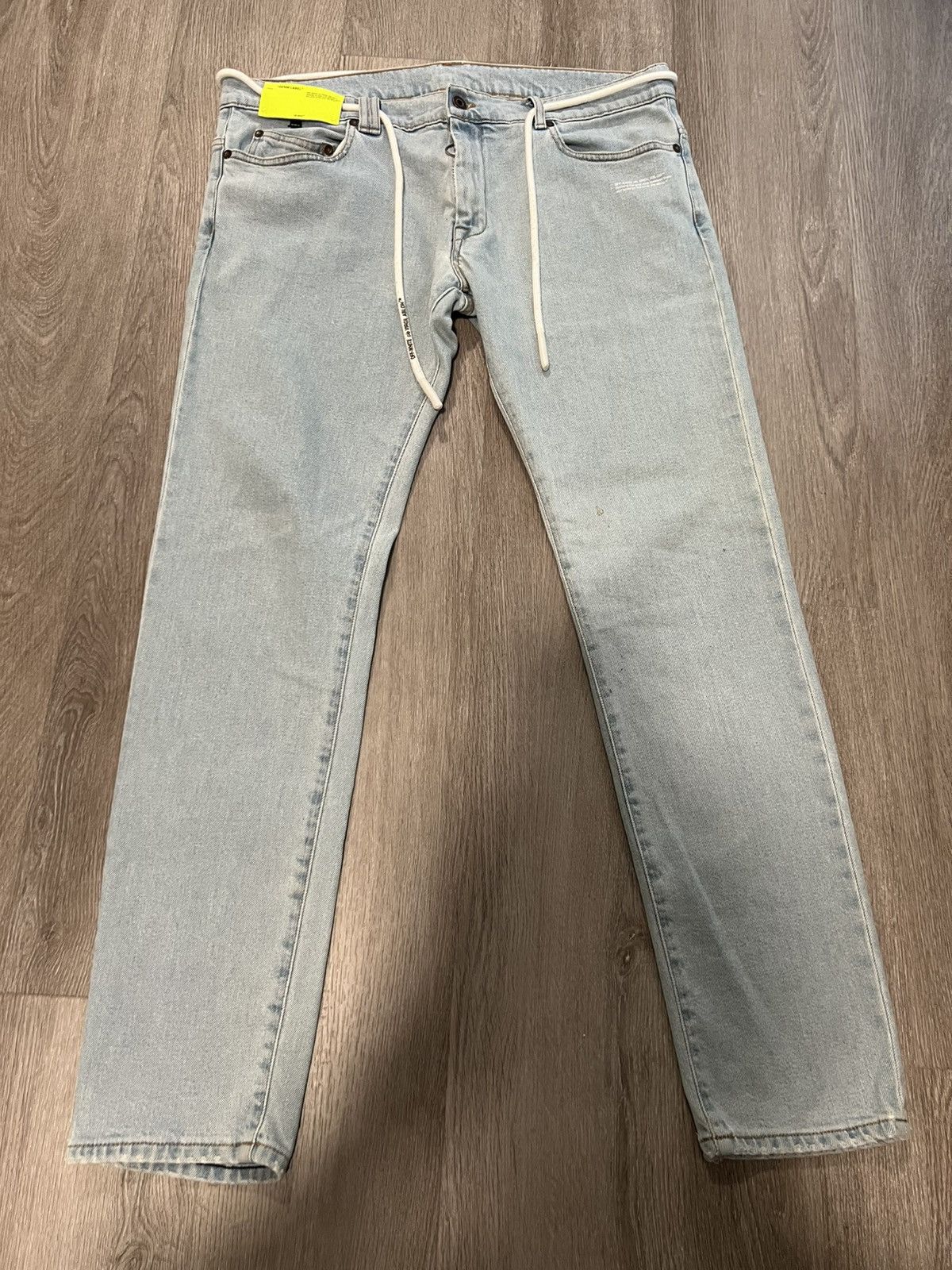 Off-White OFF-WHITE DENIM PANTS Size US 36 / EU 52 - 1 Thumbnail