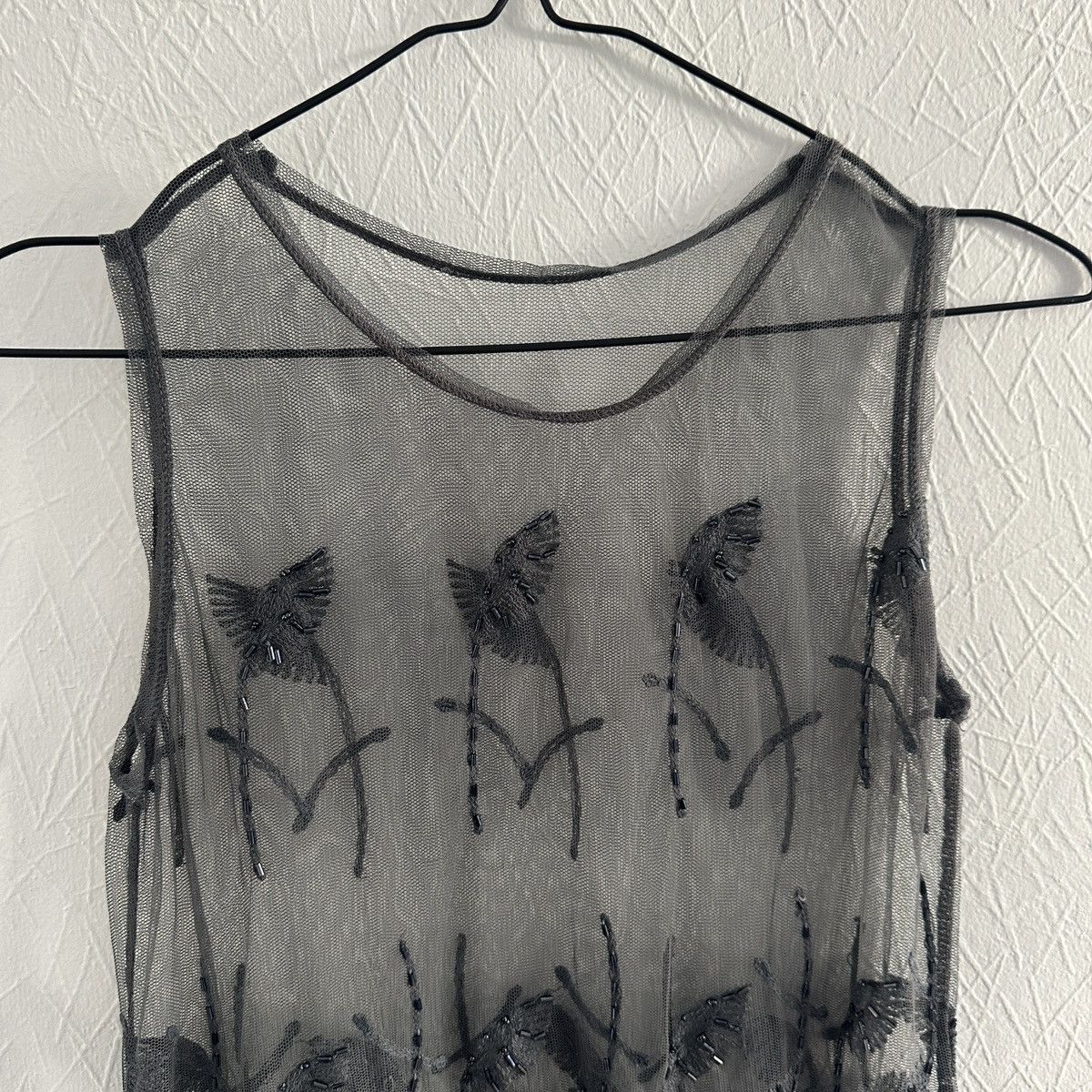 Japanese Brand × Vintage Vintage Japanese Mesh Top Size M / US 6-8 / IT 42-44 - 3 Thumbnail