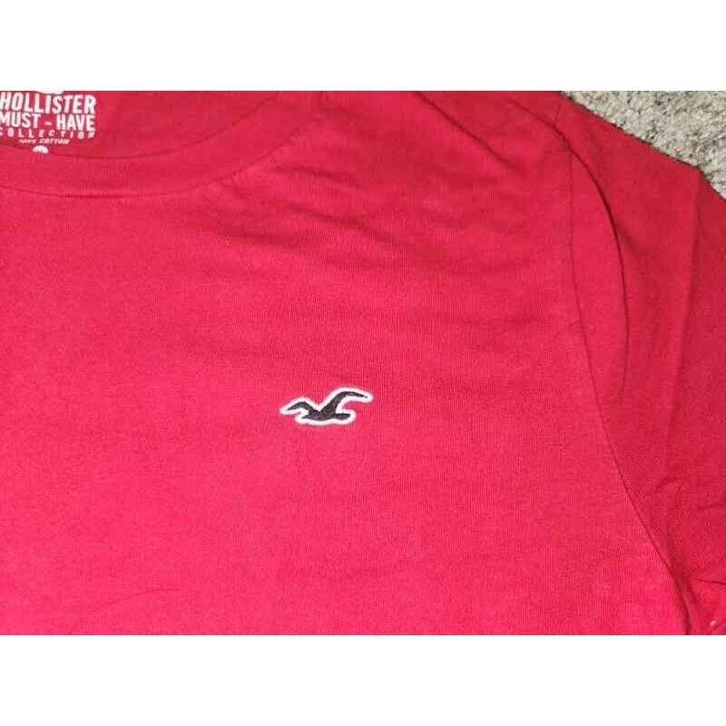 Hollister Hollister Shirt Adult Mens Medium Solid Red Embroidered Logo Size US M / EU 48-50 / 2 - 2 Thumbnail
