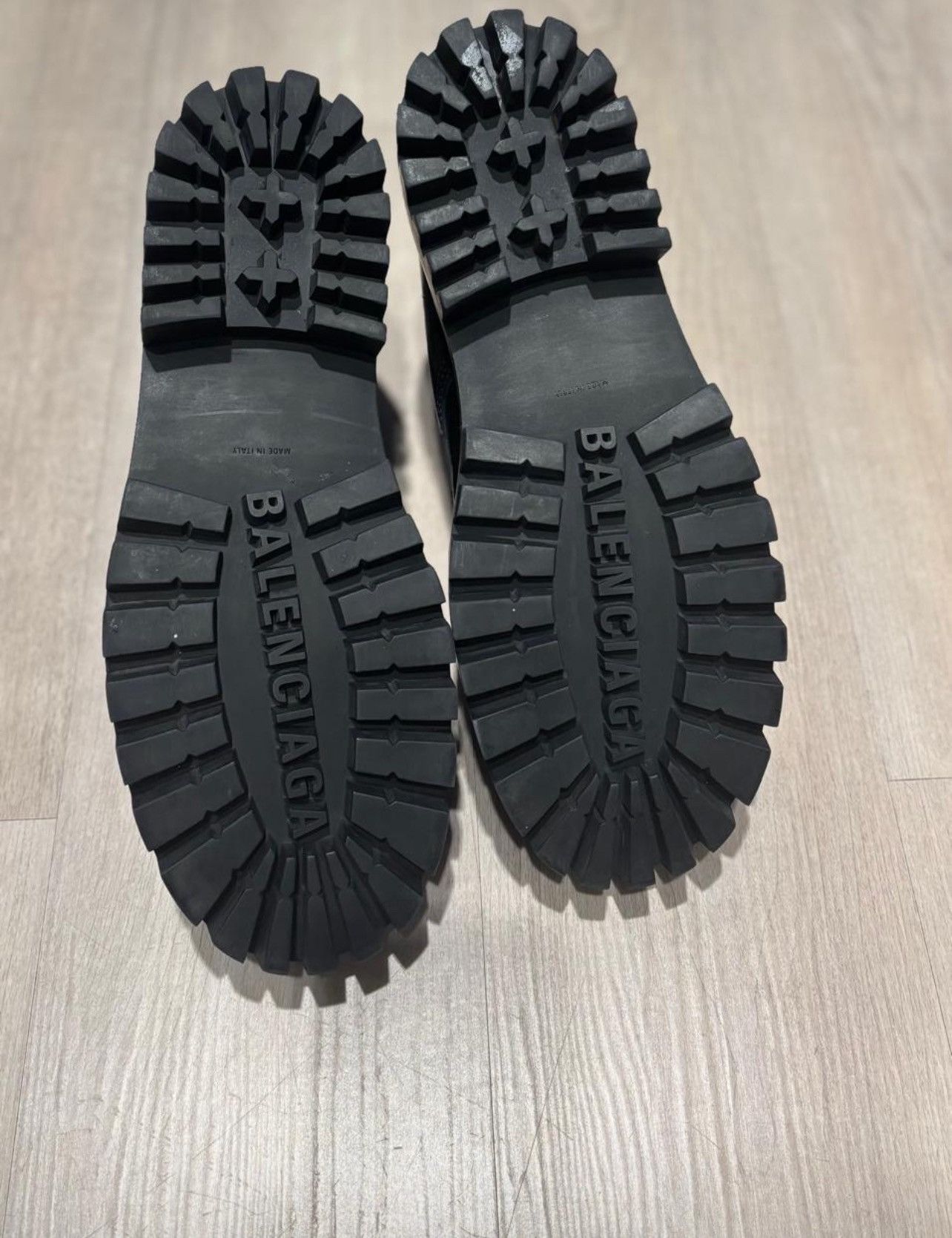 Balenciaga Leather Strike Boots Size US 12 / EU 45 - 4 Thumbnail
