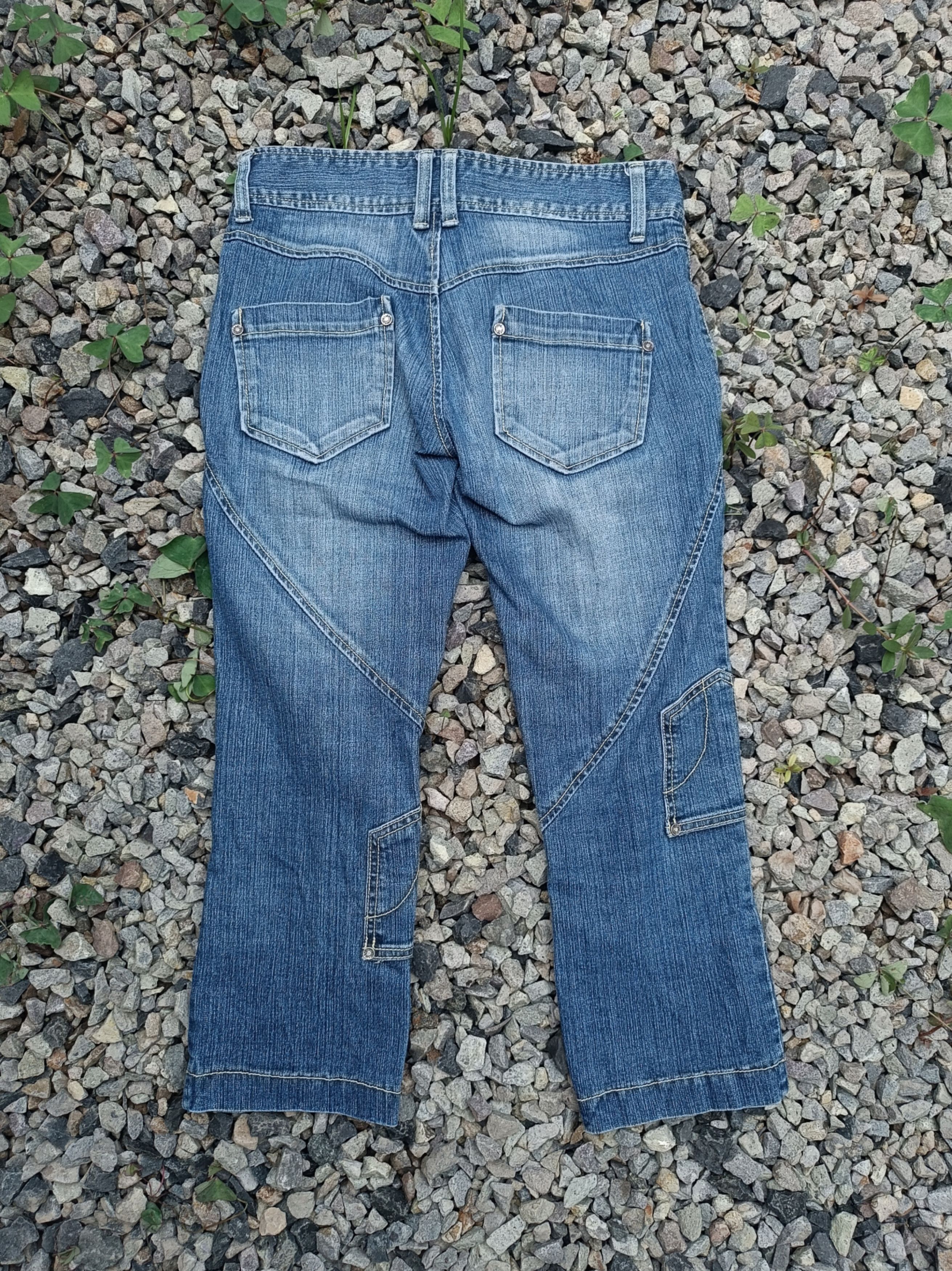 Vintage Reworked - IsaChic Paris Denim Panta Size 26" / US 2 / IT 38 - 3 Thumbnail