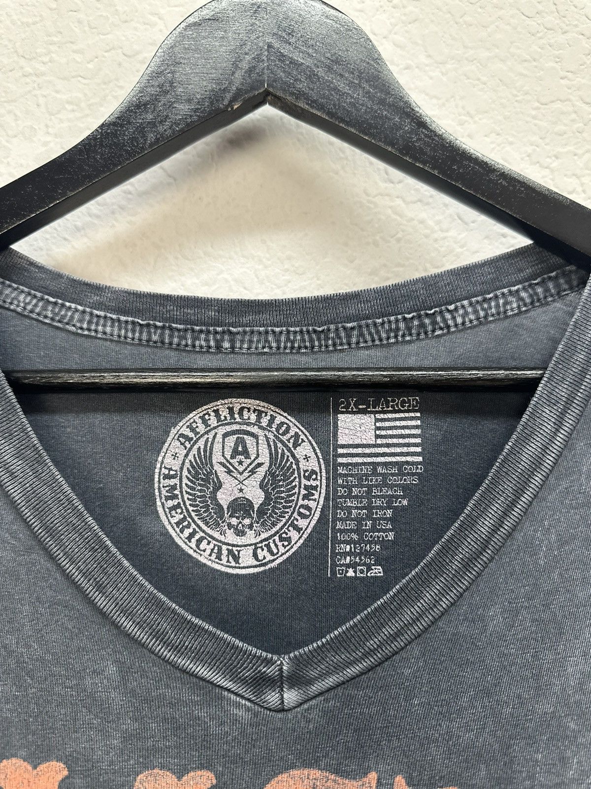 Affliction × Harley Davidson × Tapout Vintage Affliction Reversible Skull Hoodie Tapout Dead Y2K Size US XXL / EU 58 / 5 - 9 Thumbnail