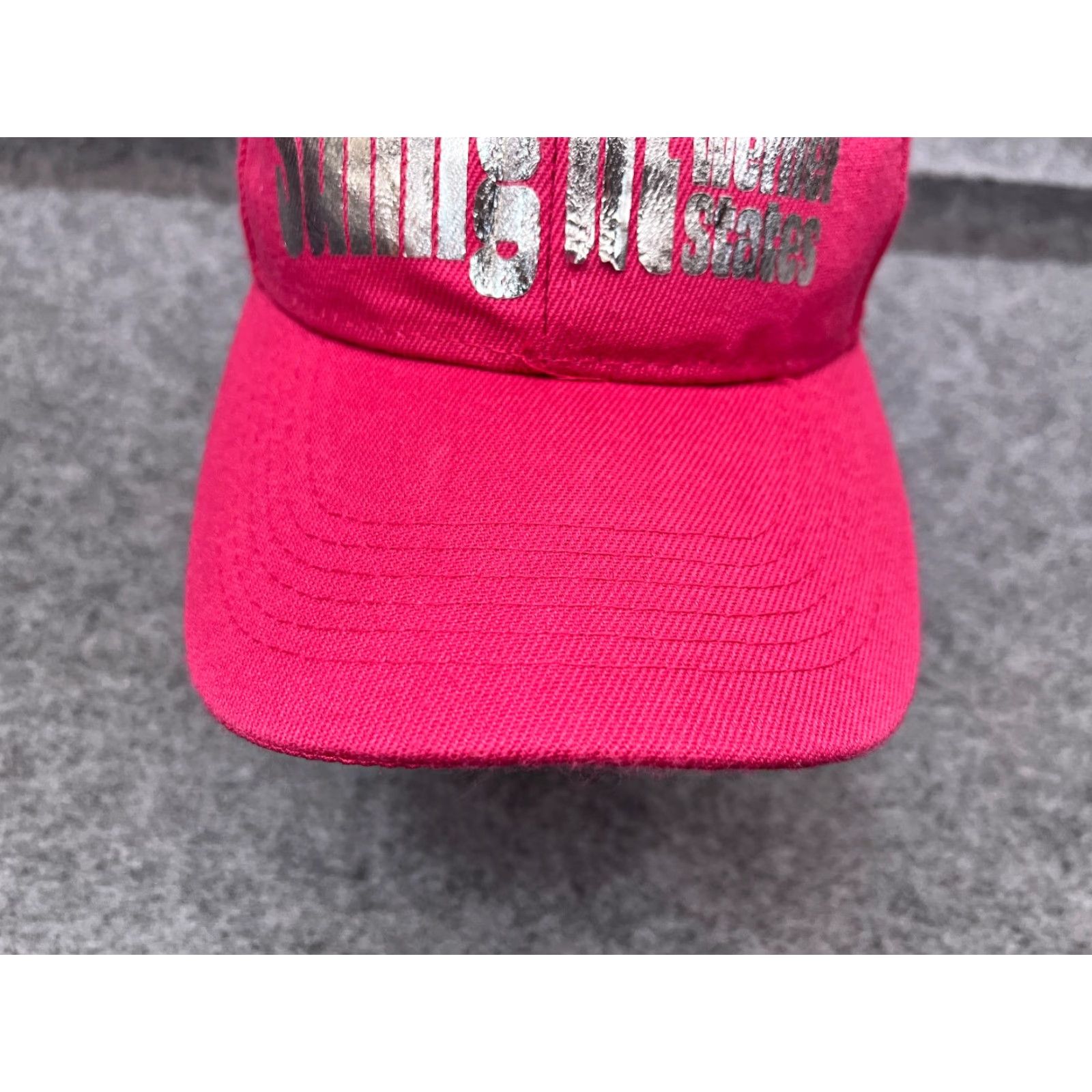 Vintage VINTAGE 2024 Sunlight Buddy Werner States Hat Cap Strap Back Adult OS Pink Acrylic Wool Size ONE SIZE - 3 Thumbnail
