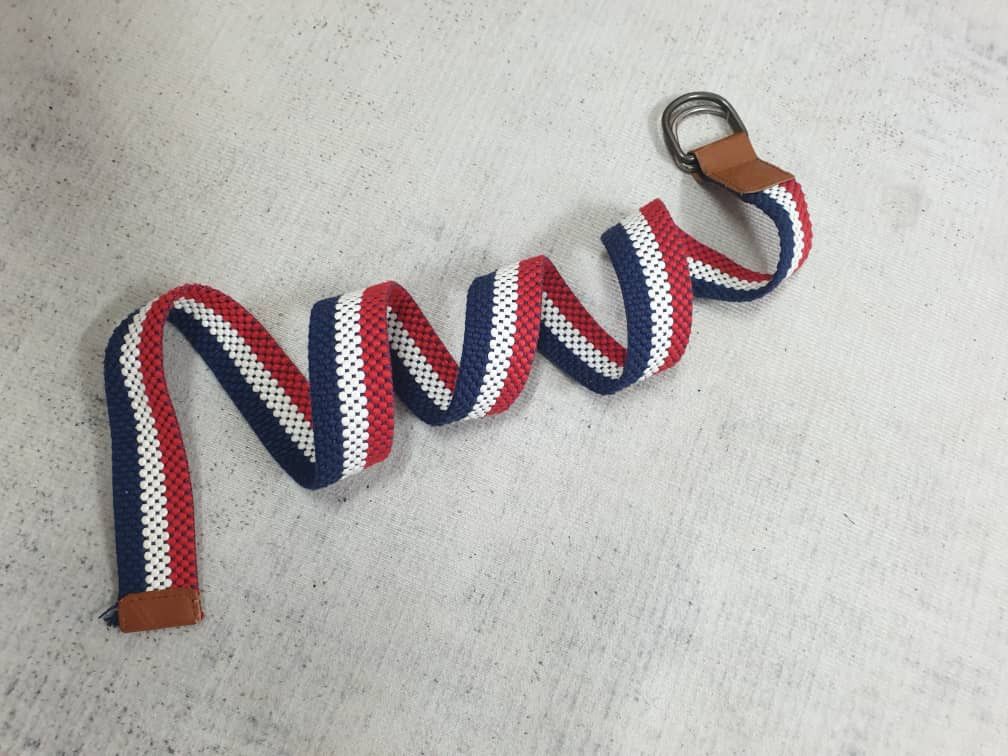 Japanese Brand Triple colour Japanese style belt Size ONE SIZE - 5 Thumbnail